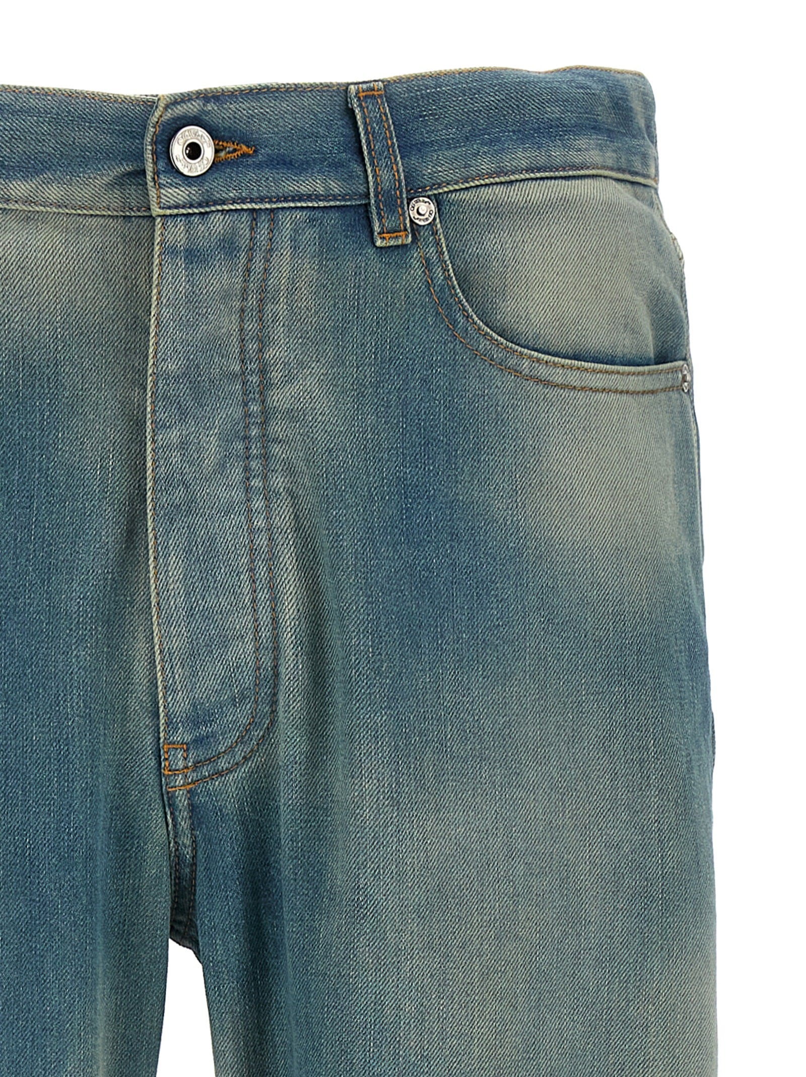 Off-White 'Diag Raw Patch' Jeans