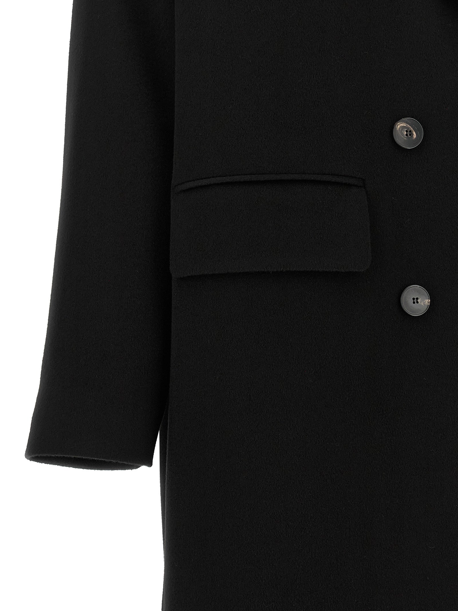 Alberto Biani Double-Breasted Wide Coat