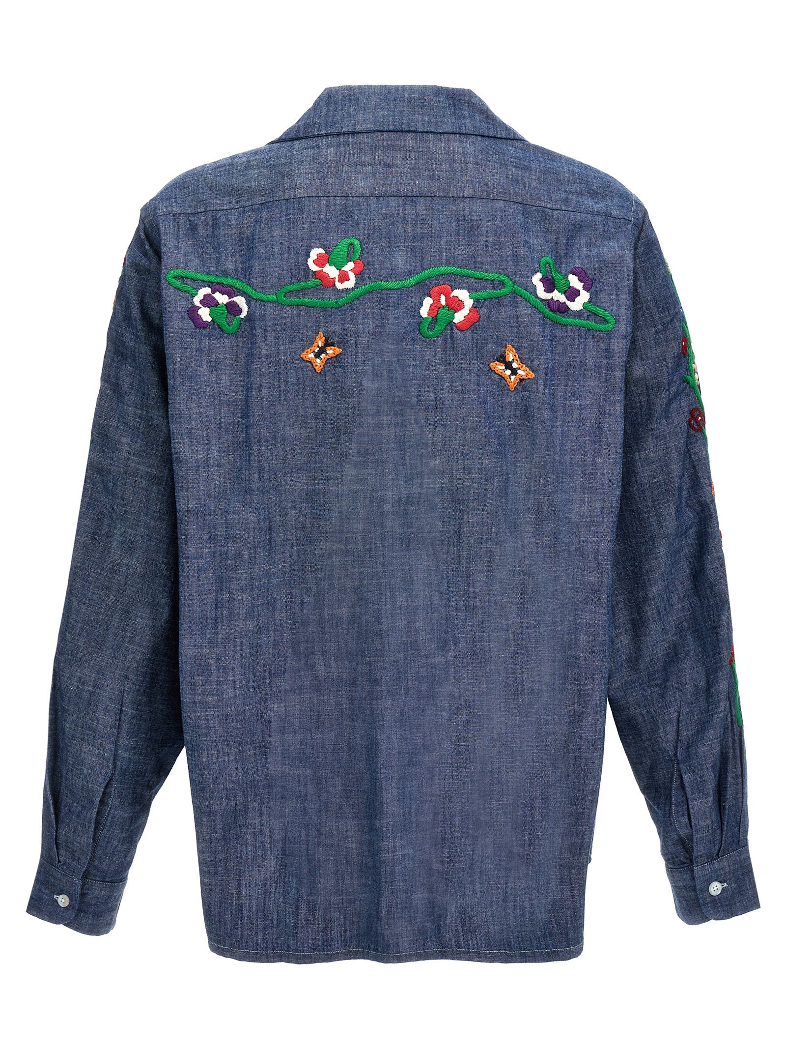 Needles Chambray Embroidery Shirt