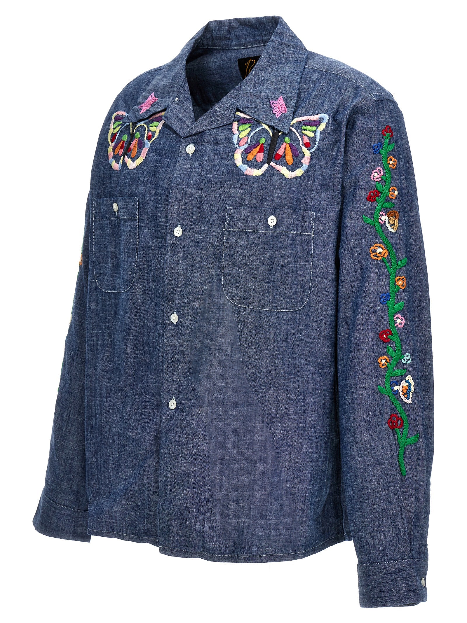 Needles Chambray Embroidery Shirt