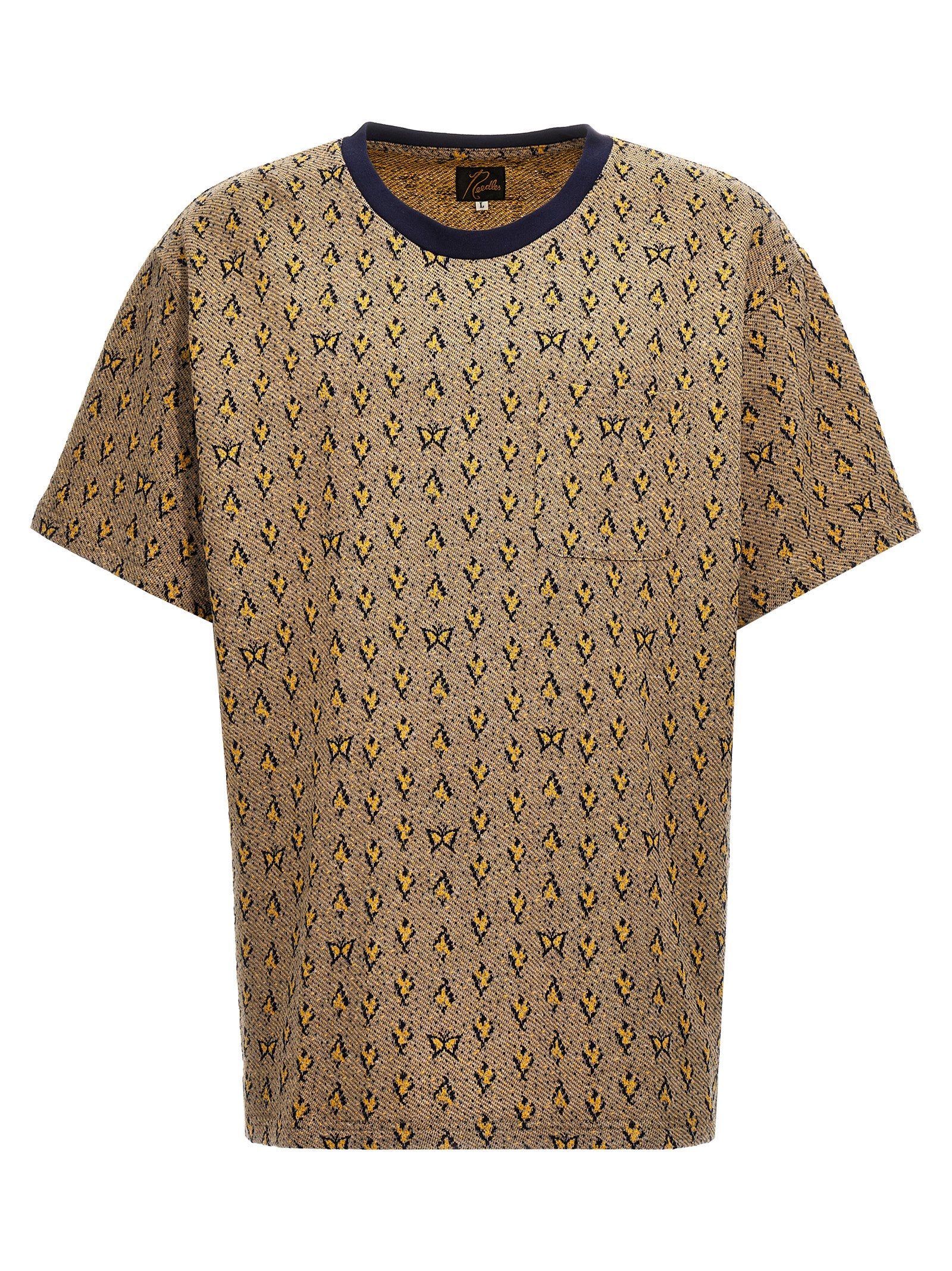 Needles Jacquard Patterned T-Shirt