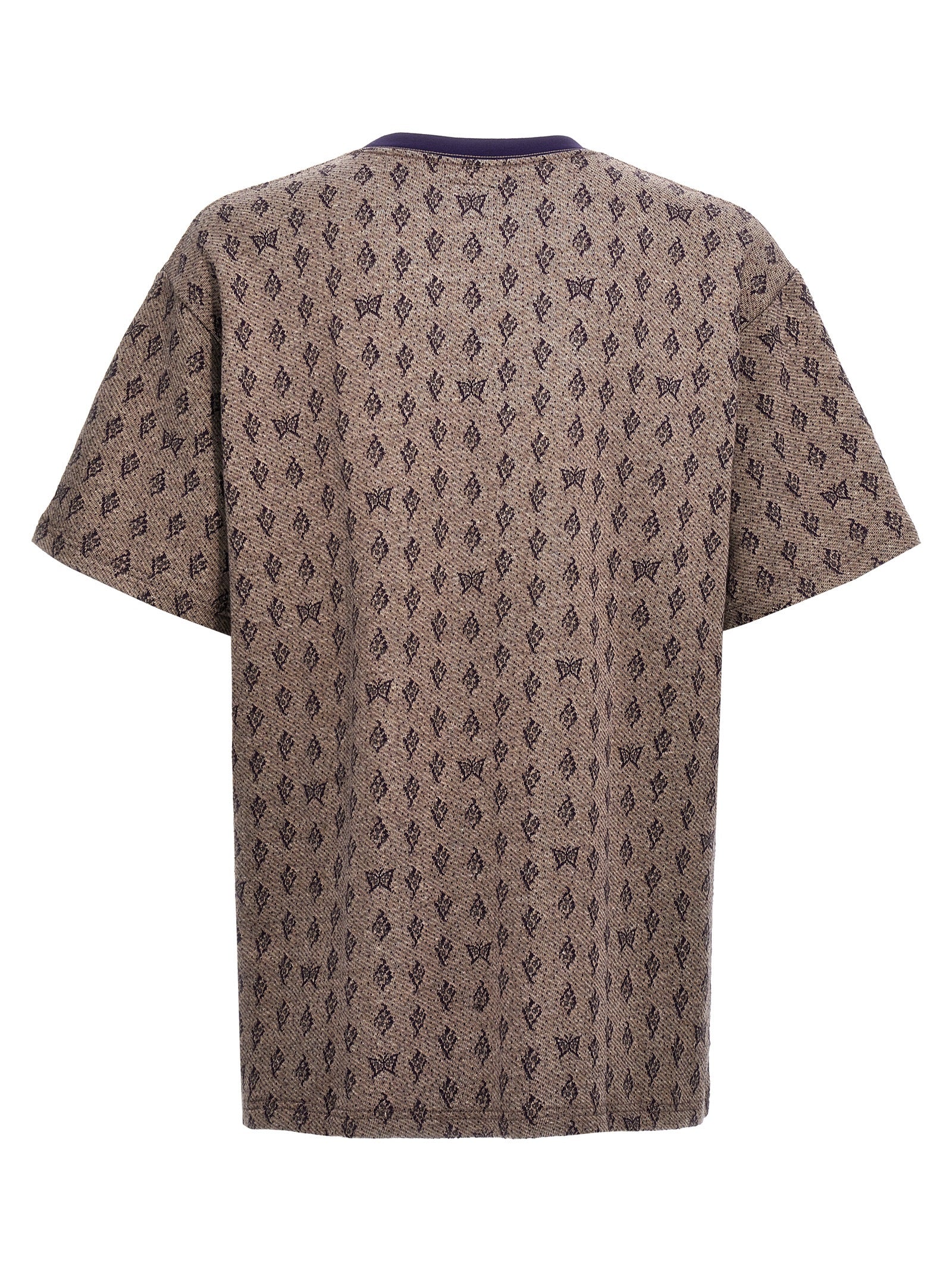 Needles Jacquard Patterned T-Shirt