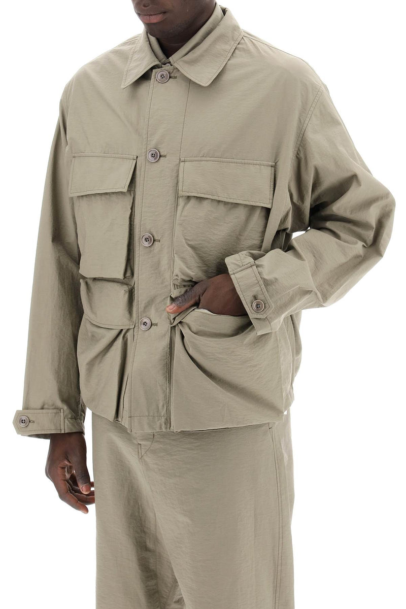 Lemaire Lightweight Multi-Pocket Jacket Khaki