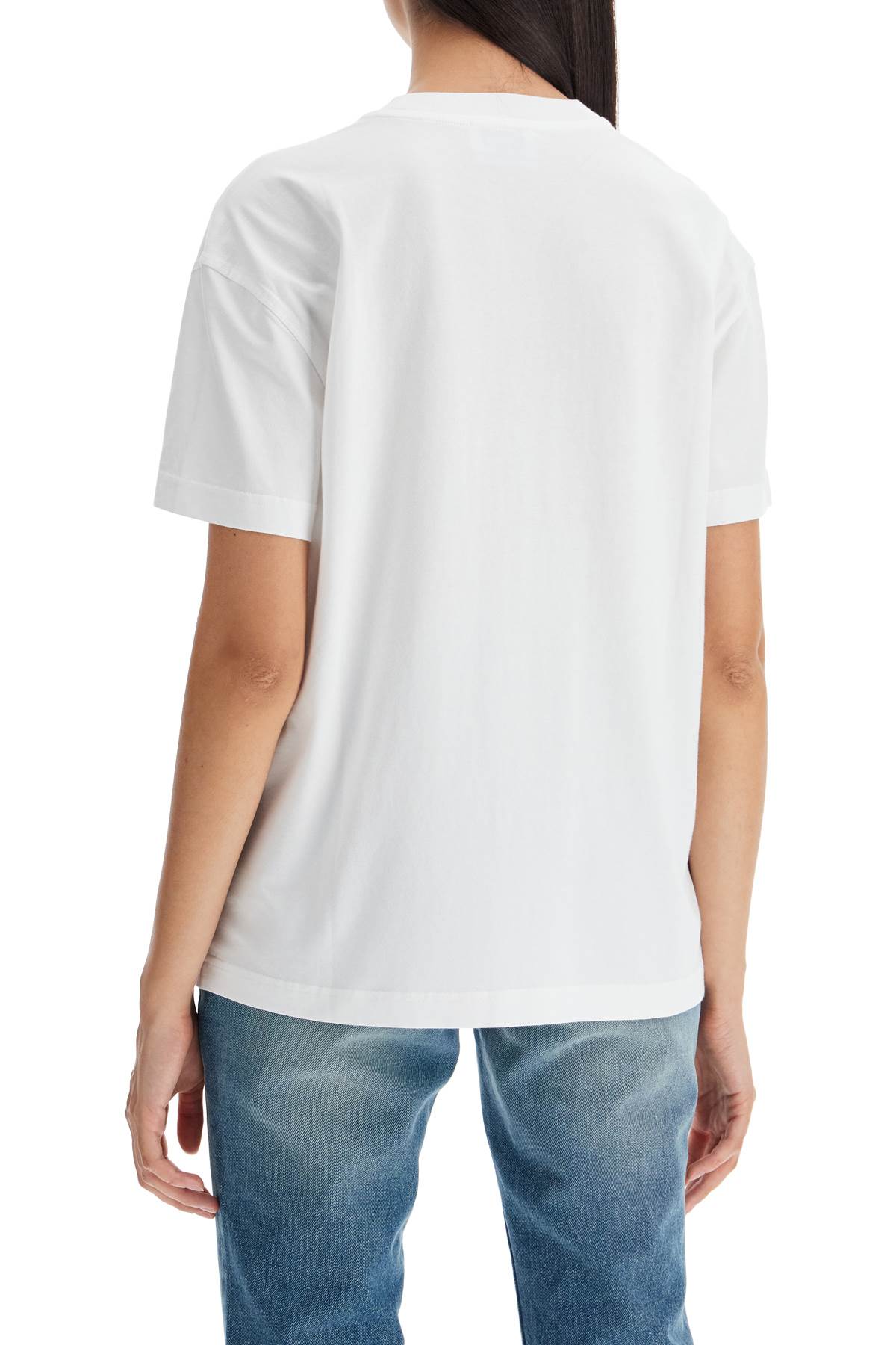 Off-White T-Shirt With Logo Print