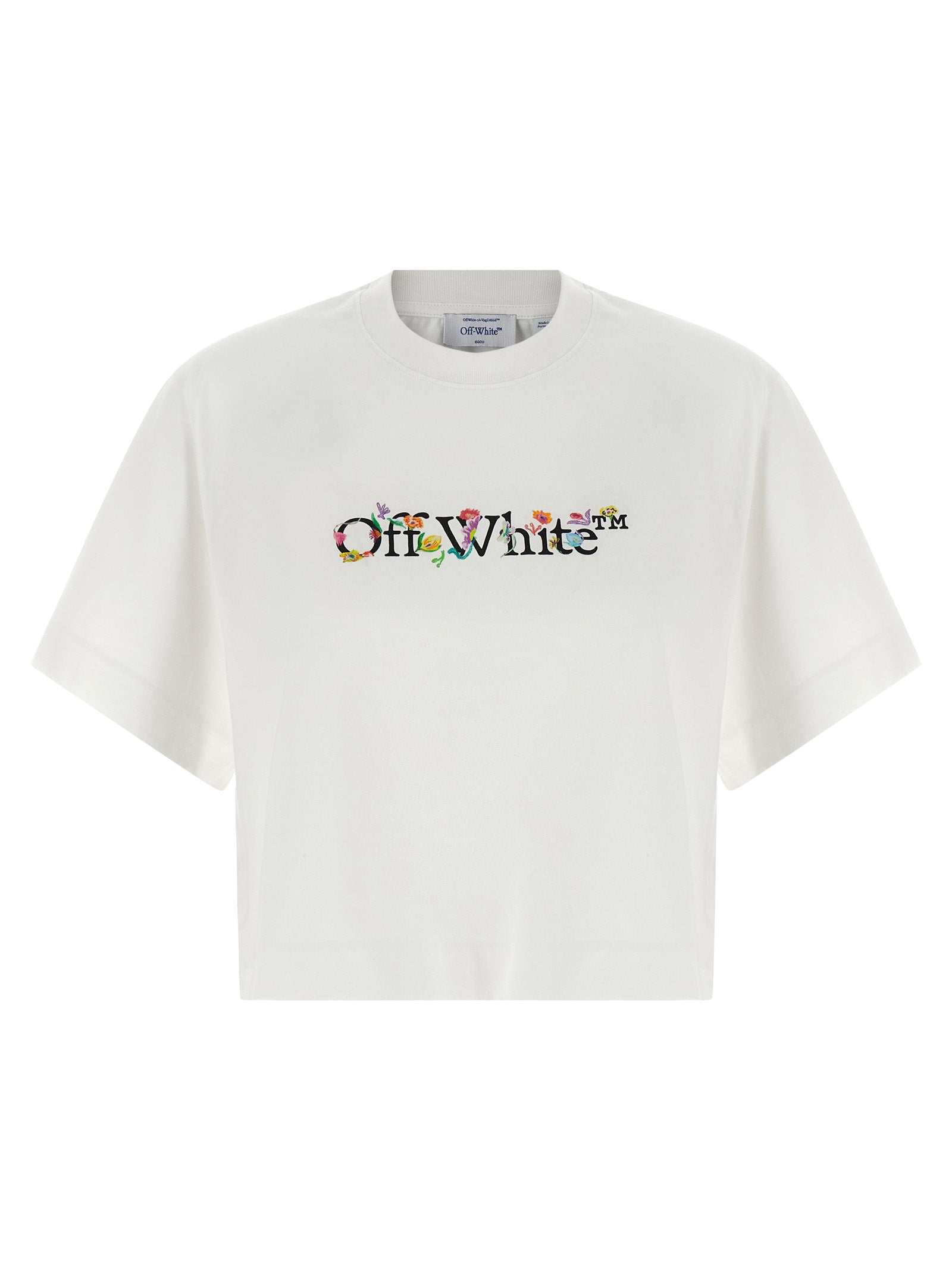 Off-White 'Bookish Glowing Flower' T-Shirt