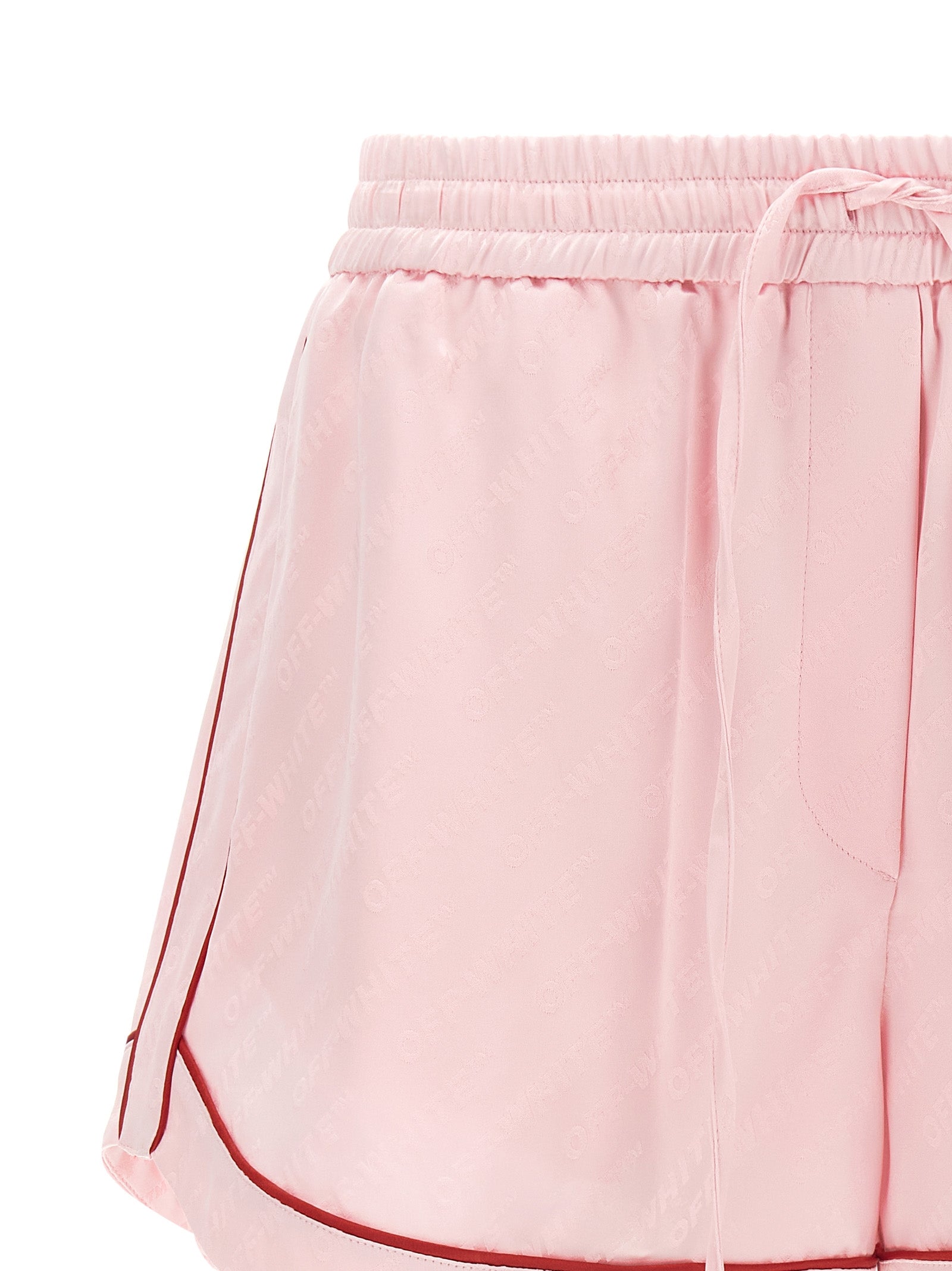 Off-White 'Jacquard Satin Pajama' Shorts