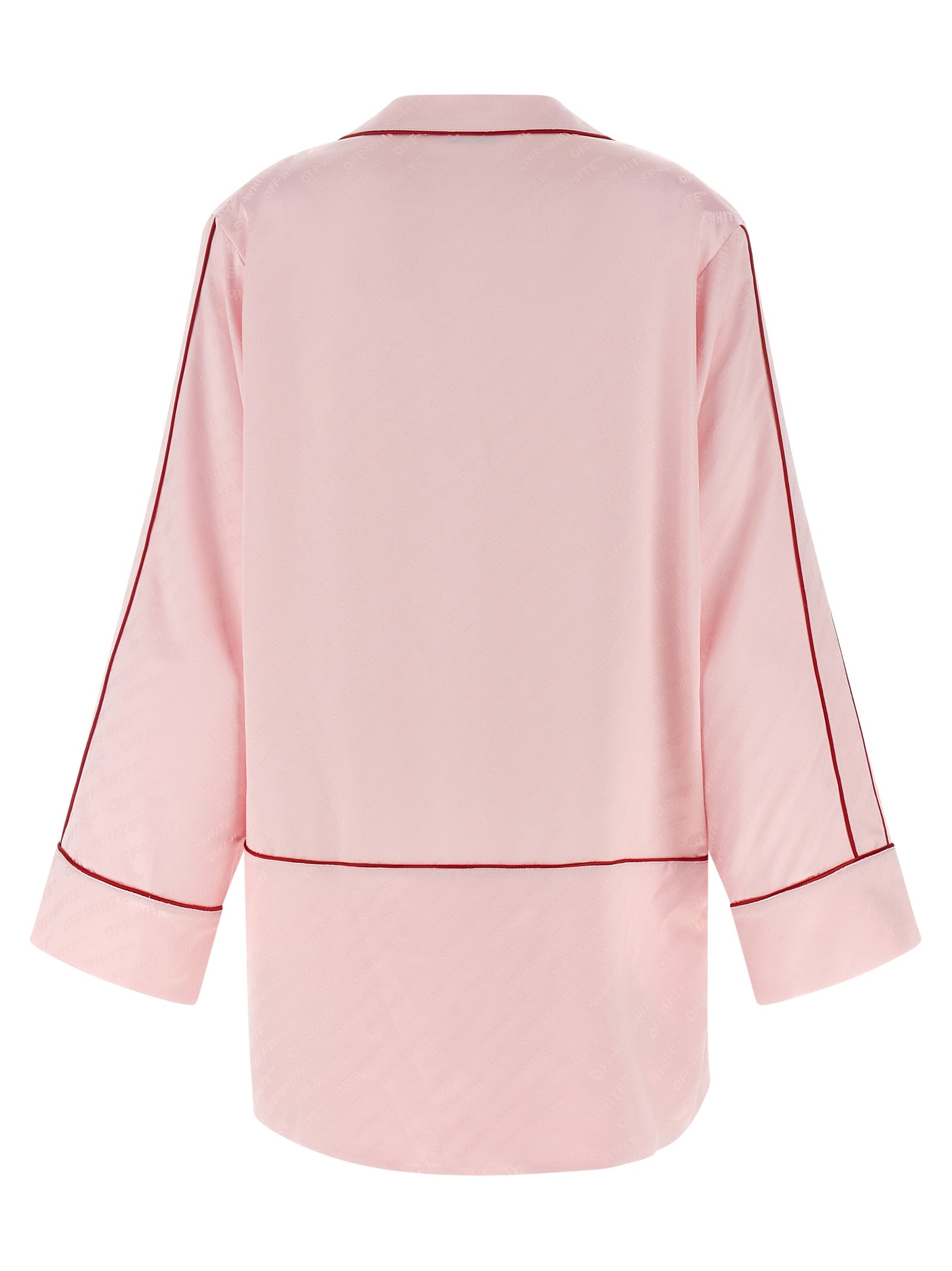 Off-White 'Jacquard Satin New Roxy Pajama' Shirt