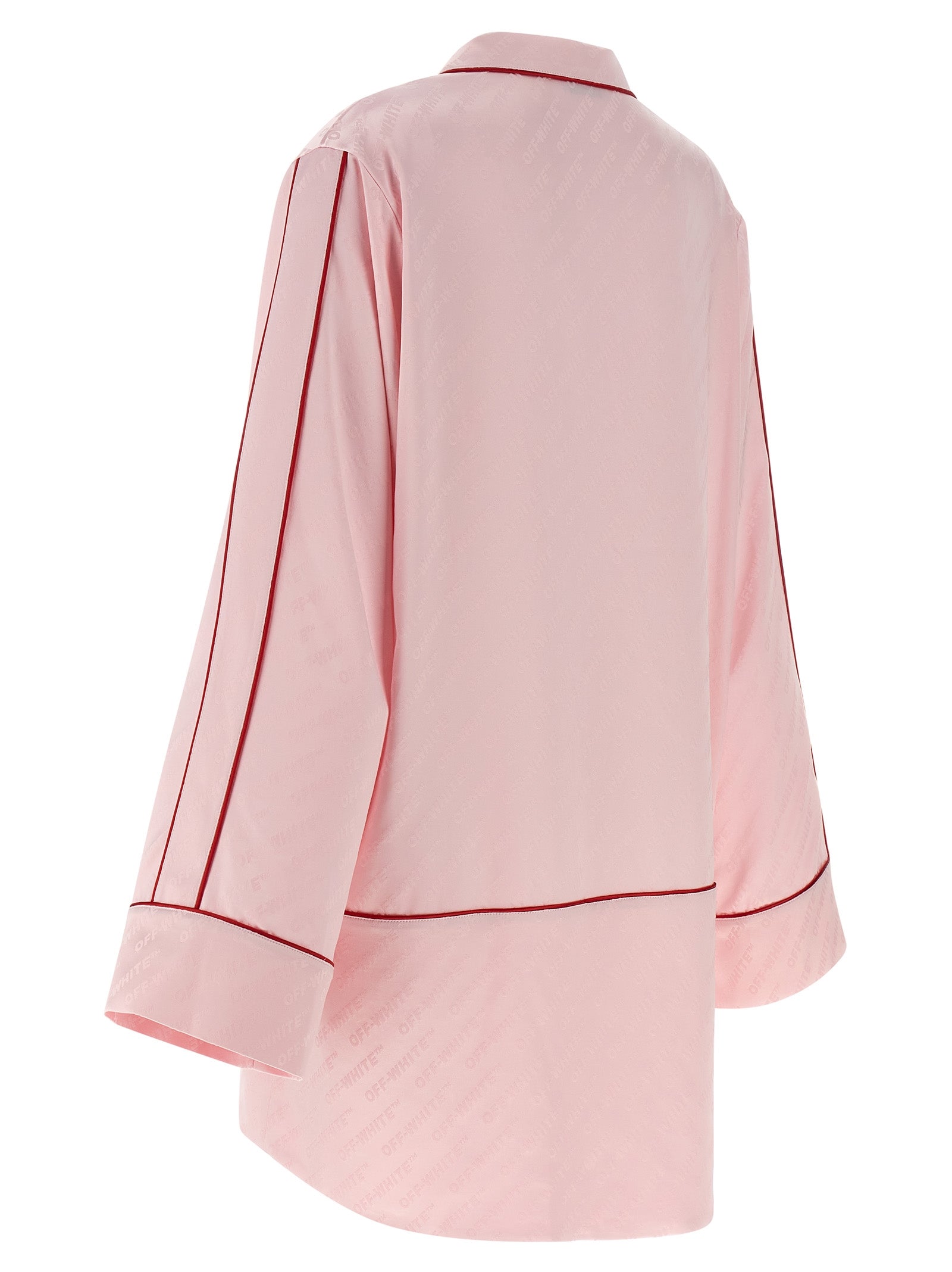 Off-White 'Jacquard Satin New Roxy Pajama' Shirt