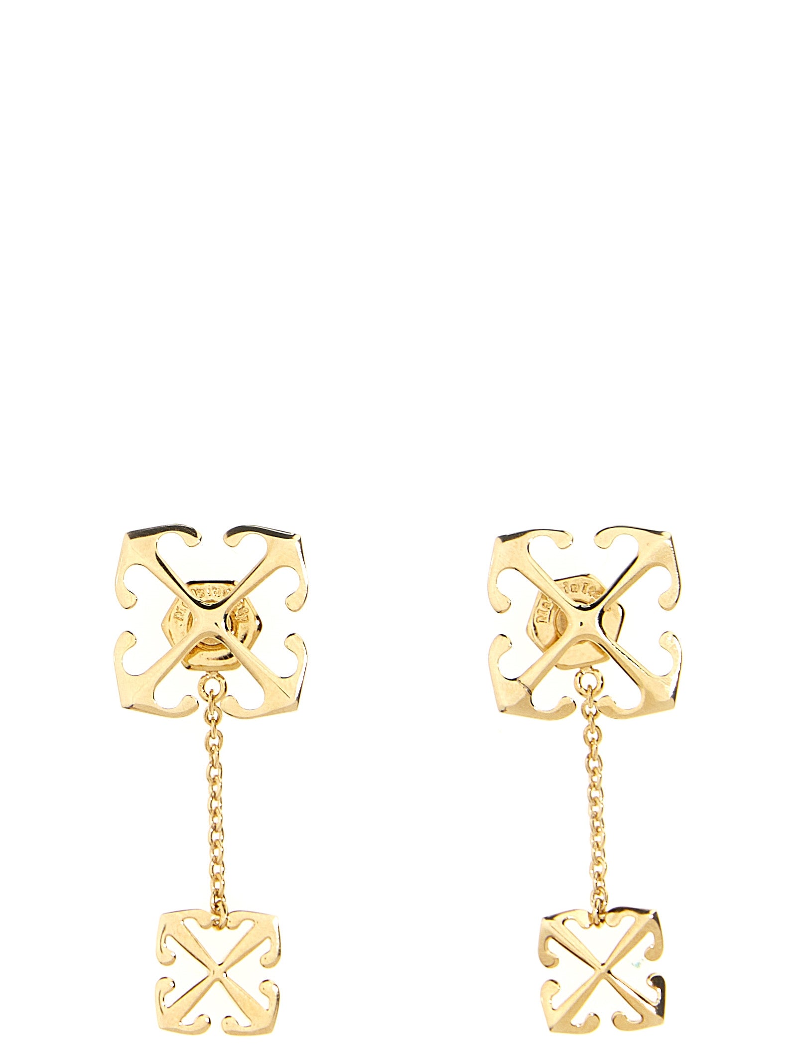 Off-White 'Double Arrow' Earrings