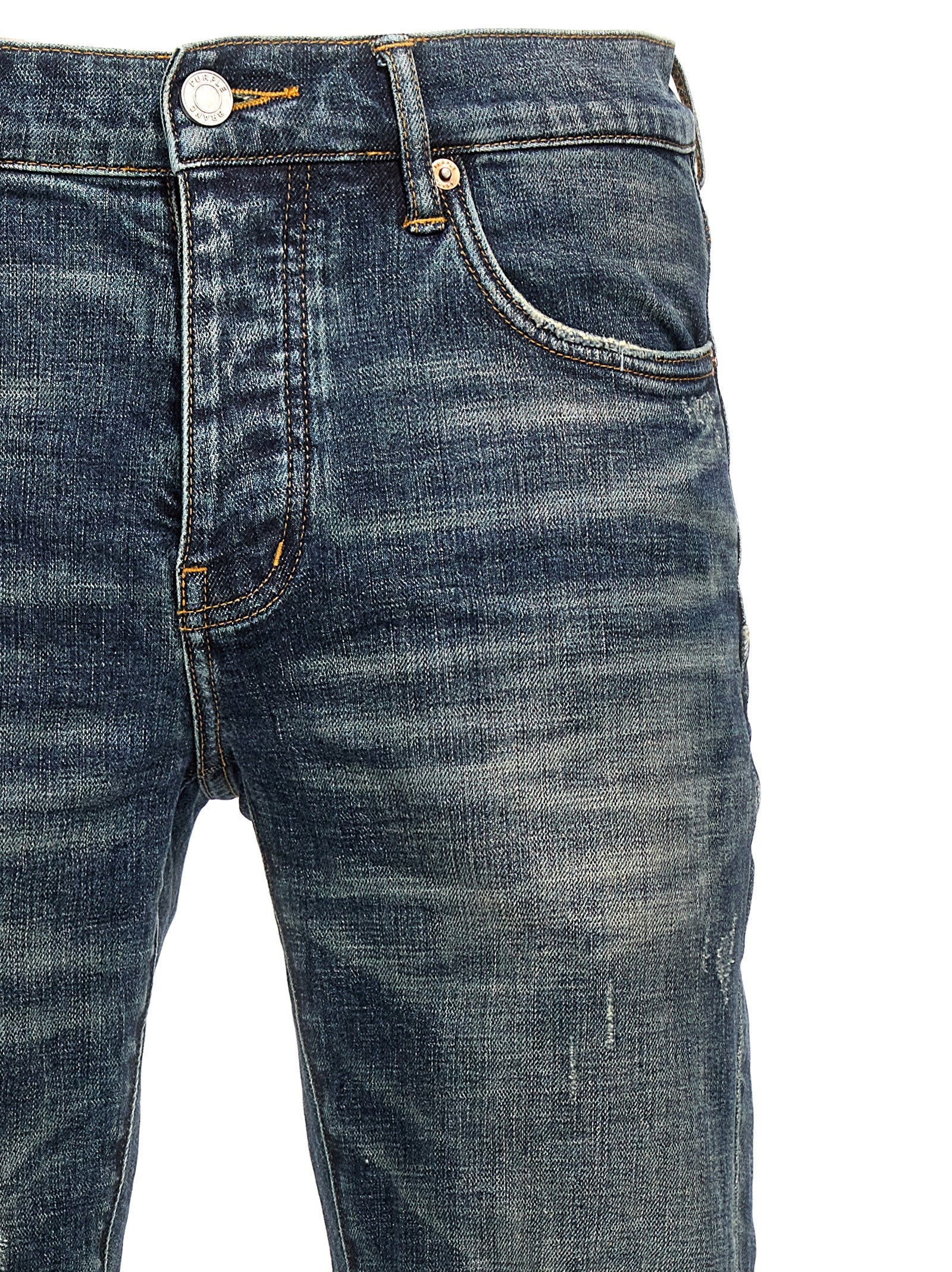 Purple '1 Year Dirty Fade' Jeans