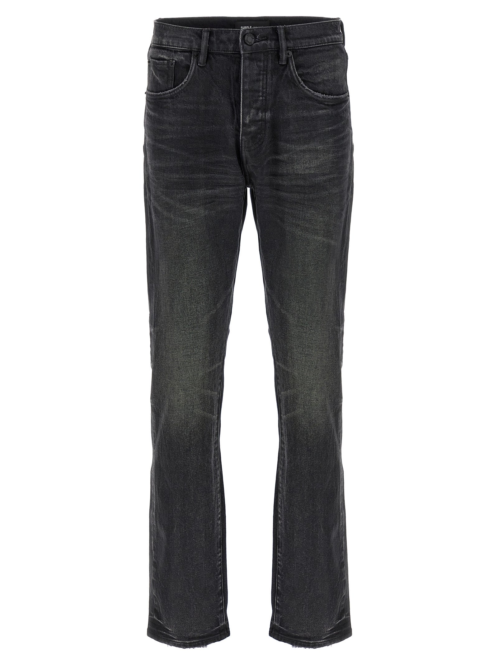 Purple 'P005 Double Dip Coated' Jeans