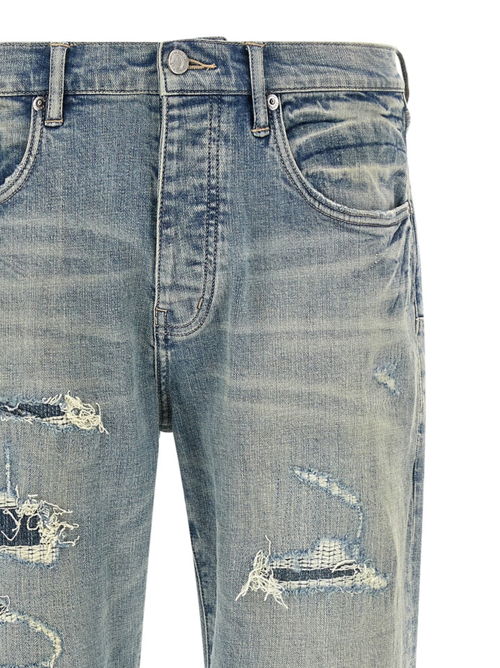 Purple 'P005' Jeans