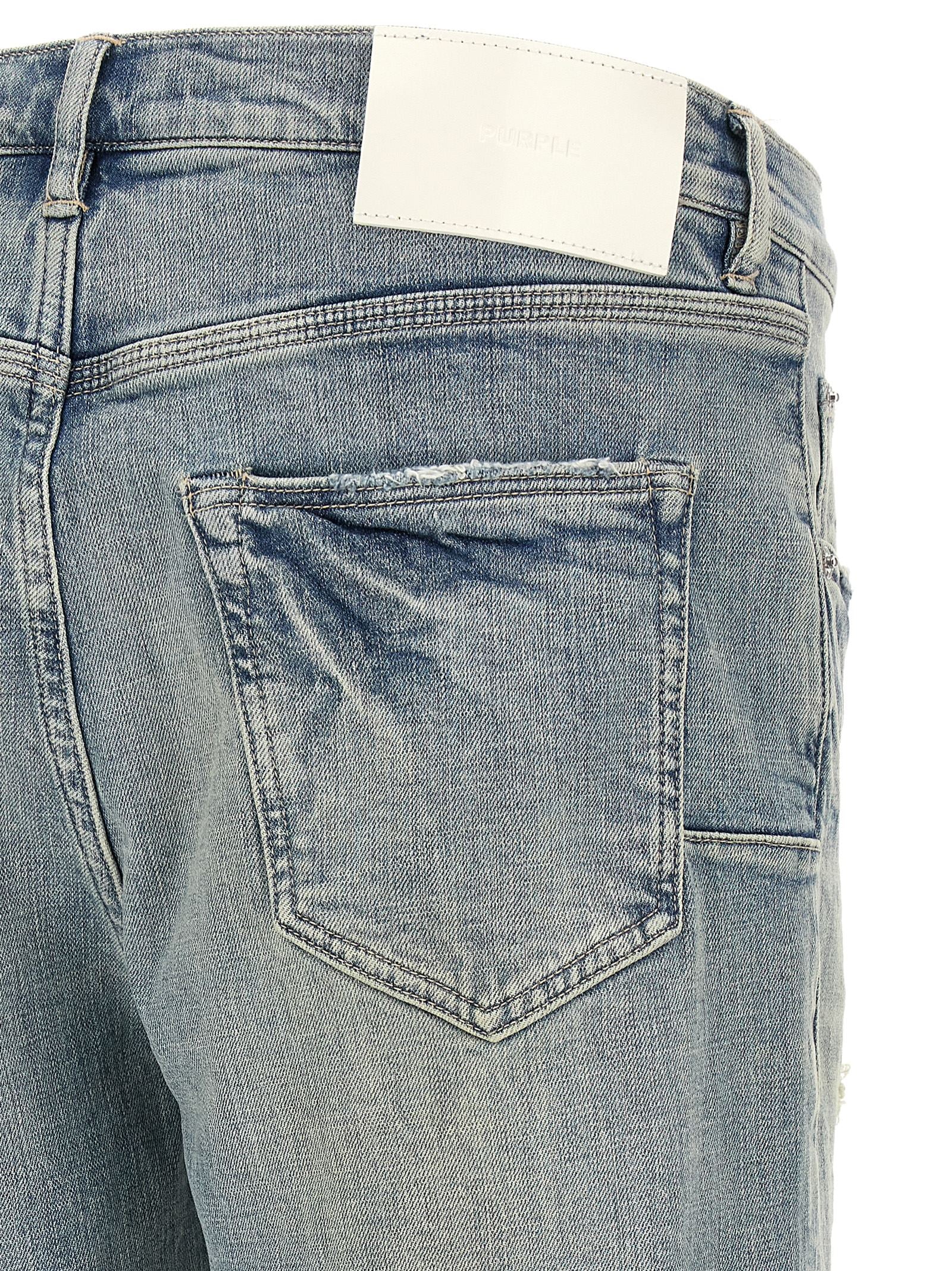 Purple 'P005' Jeans