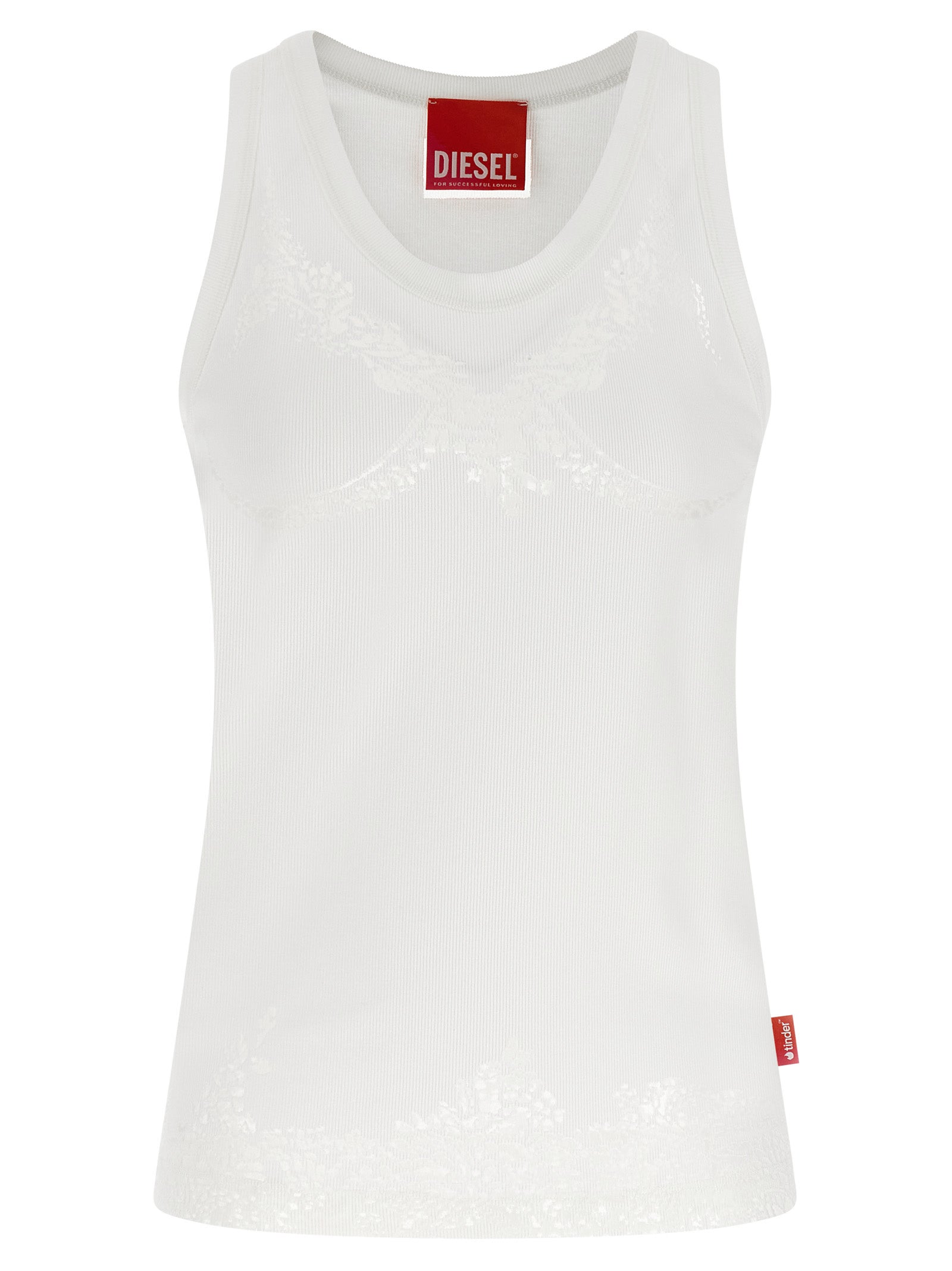 Diesel Diesel X Tinder 'Pr-T-Anki-Lace-R' Tank Top