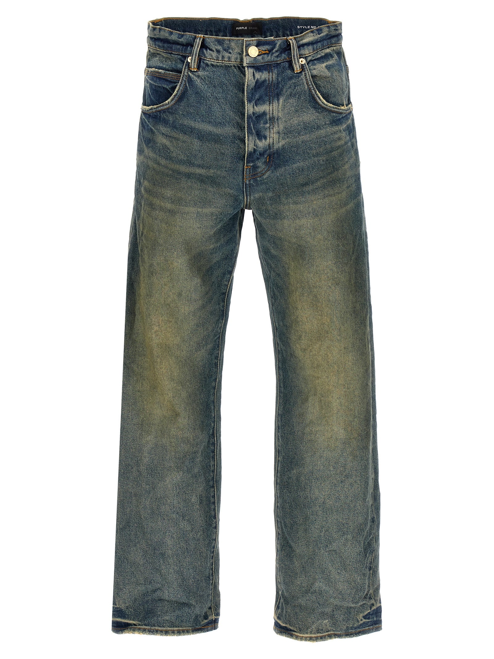 Purple 'Relaxed Vintage Dirty' Jeans