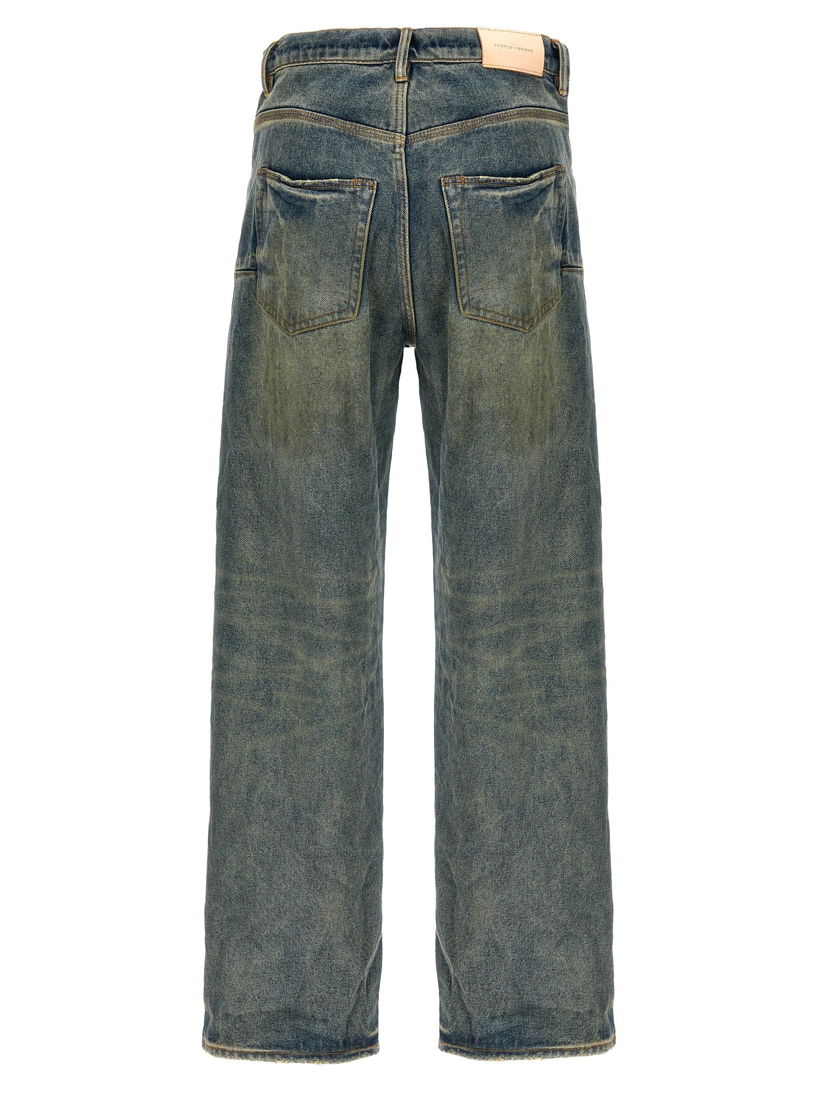 Purple 'Relaxed Vintage Dirty' Jeans