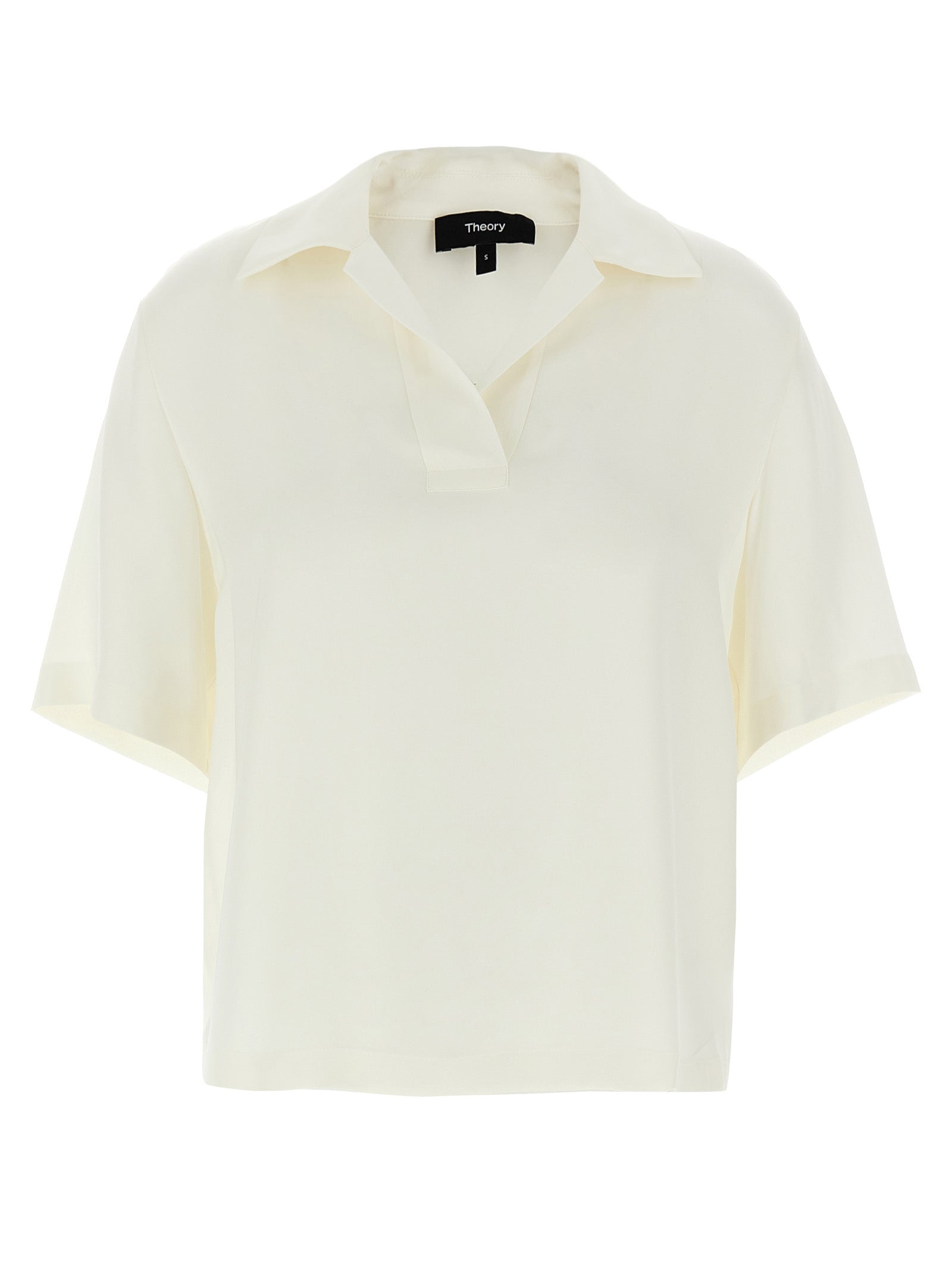 Theory Silk Polo Shirt