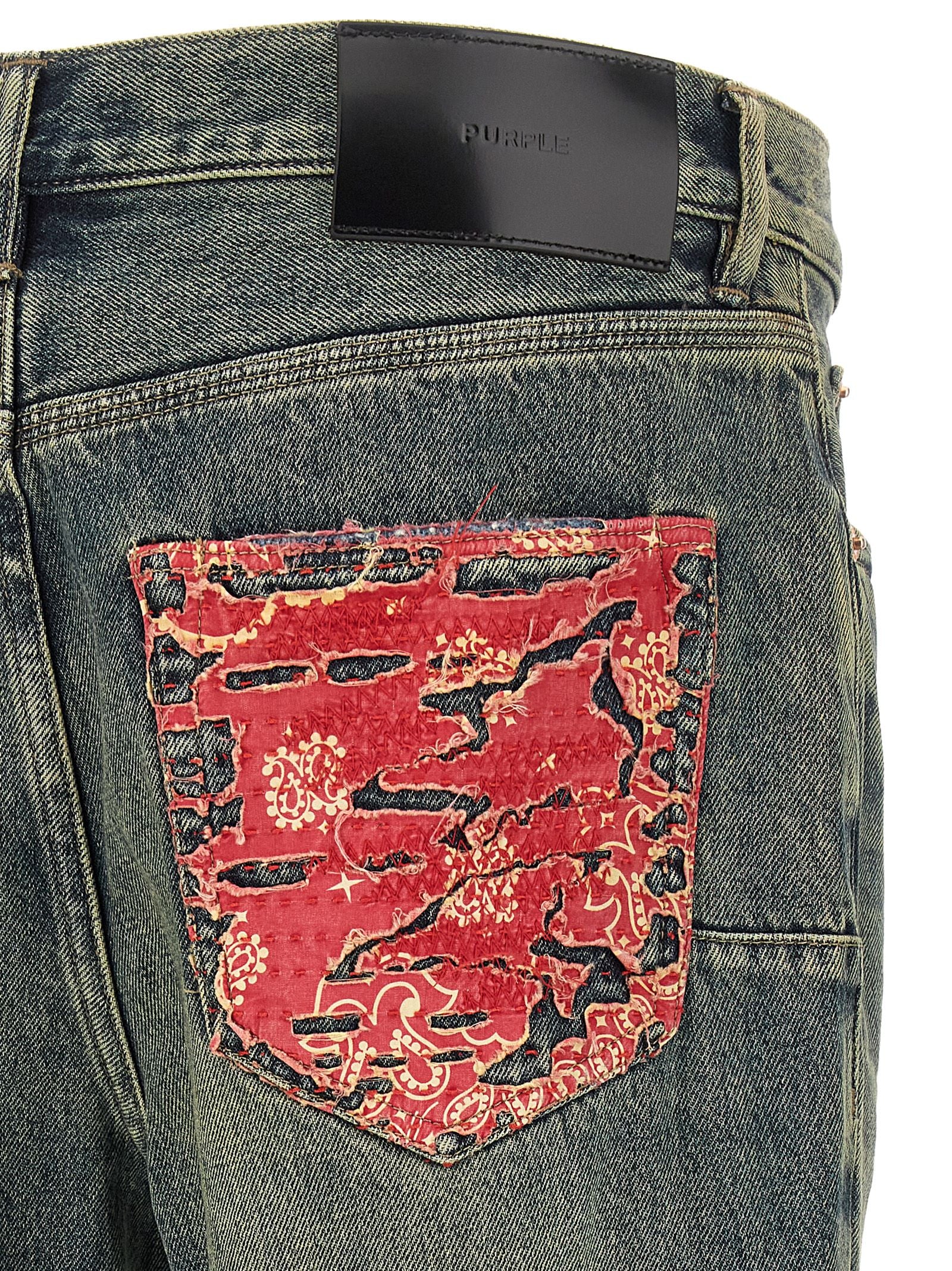 Purple 'P026' Jeans