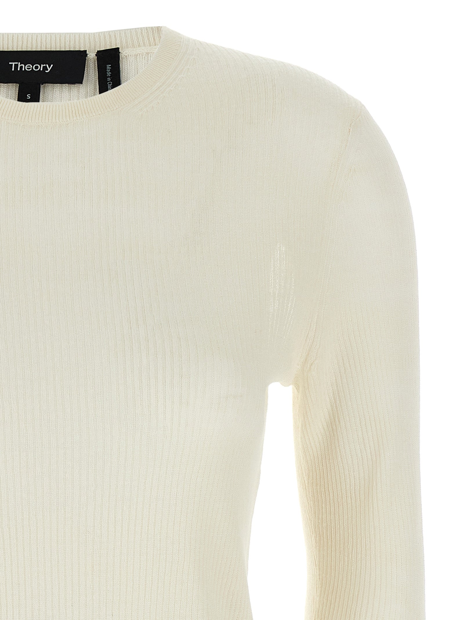 Theory Viscose Linen Sweater