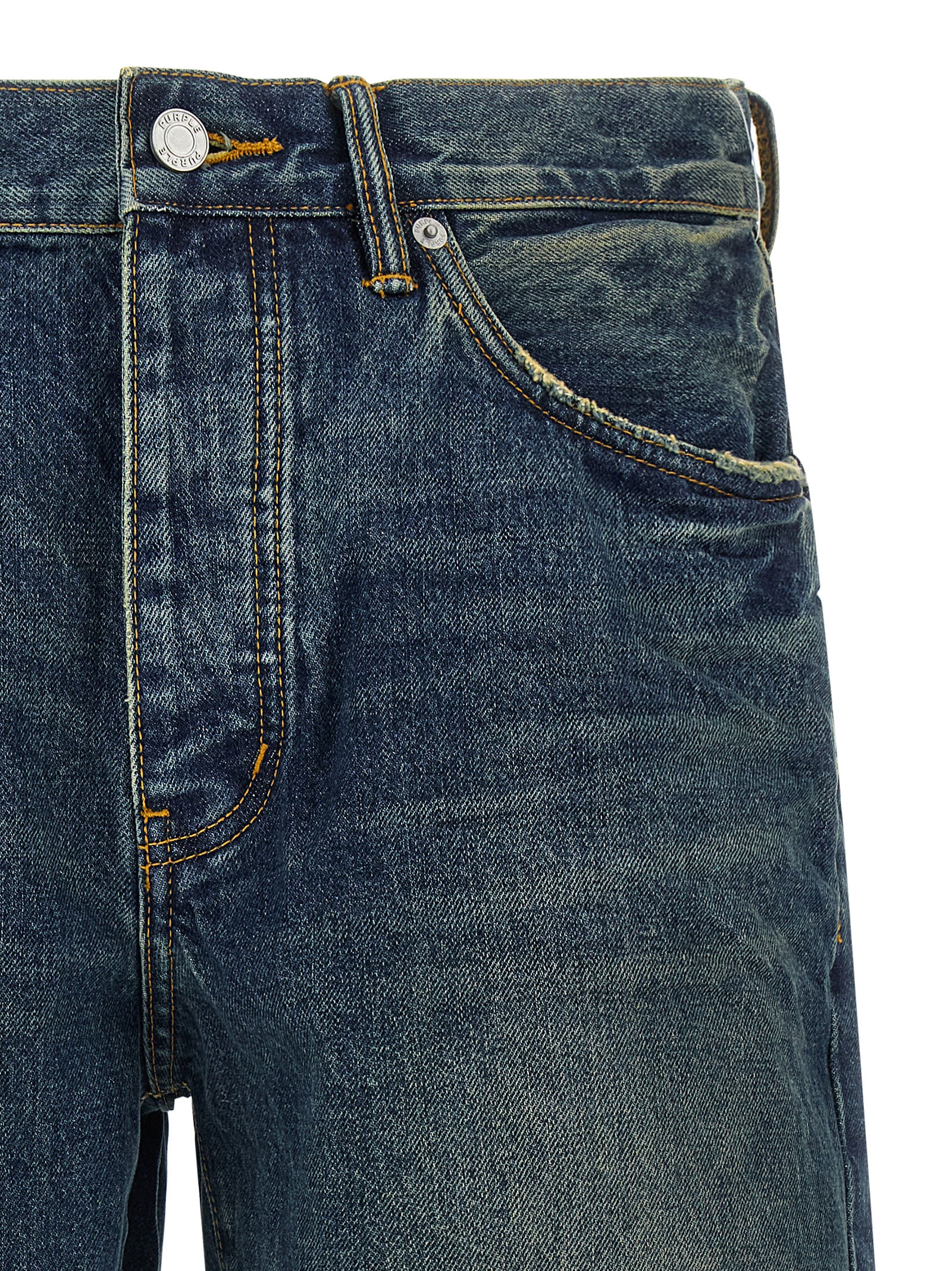 Purple 'P059 Vintage Mid' Bermuda Shorts