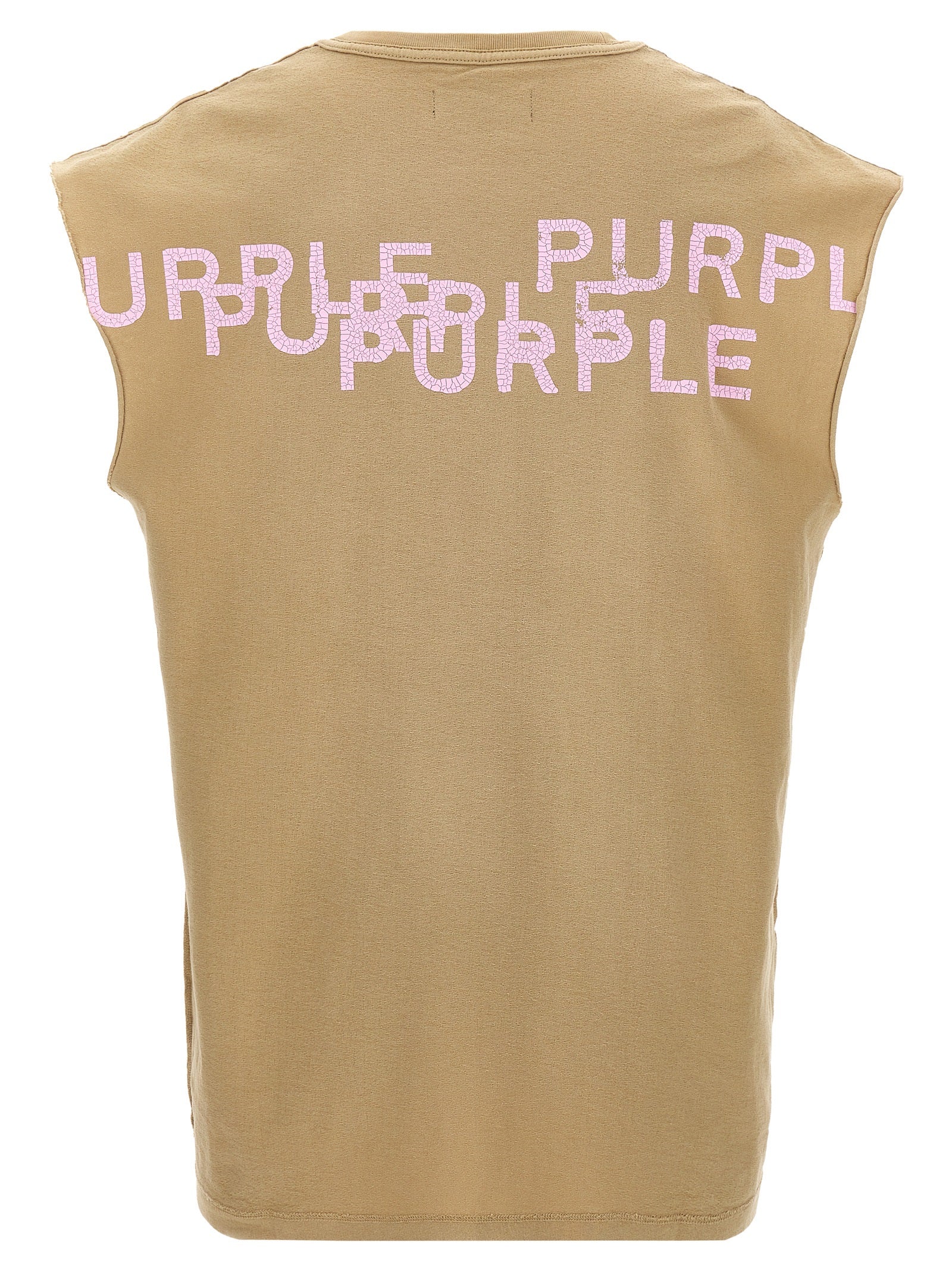 Purple 'Textured' T-Shirt