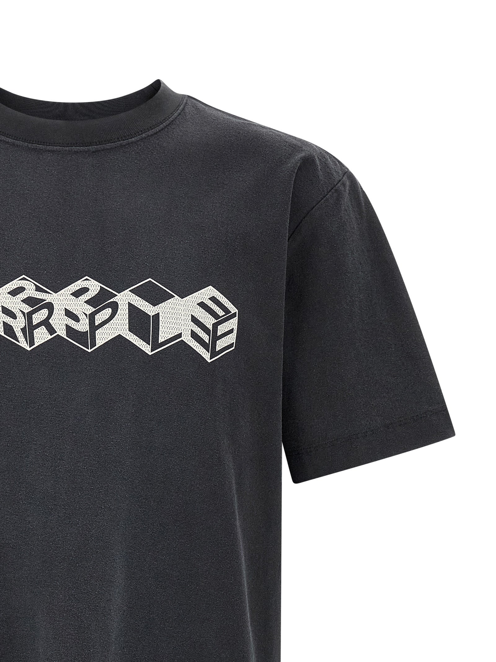 Purple 'Cube' T-Shirt