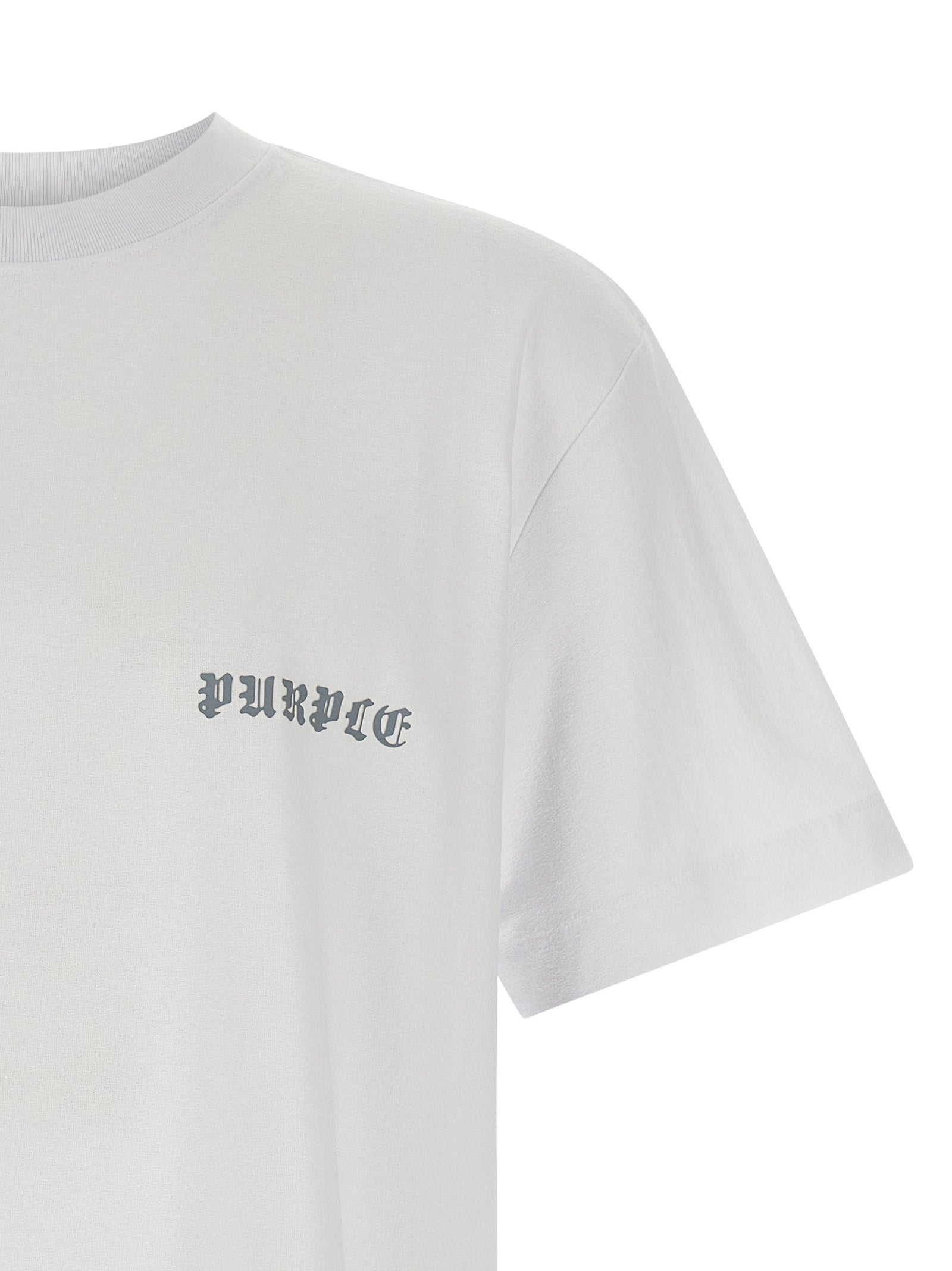 Purple Printed T-Shirt