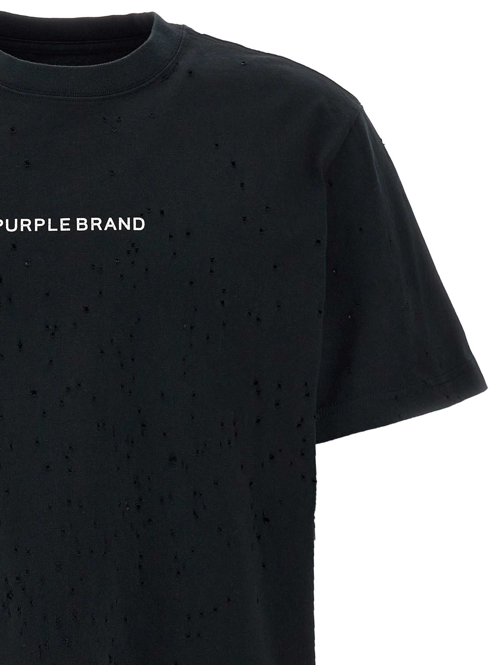 Purple 'Trademark' T-Shirt