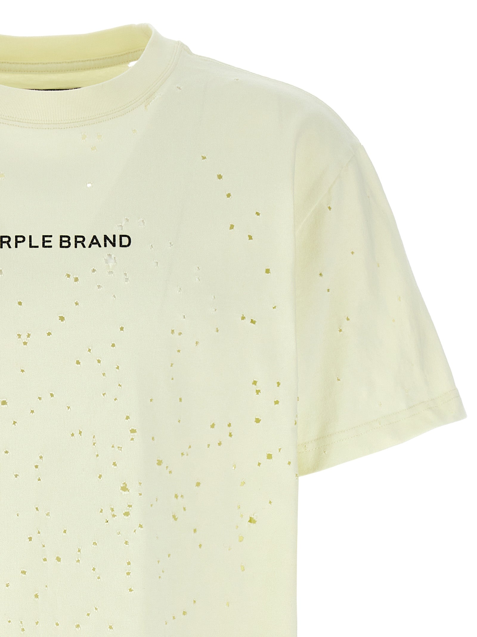 Purple 'Trademark' T-Shirt