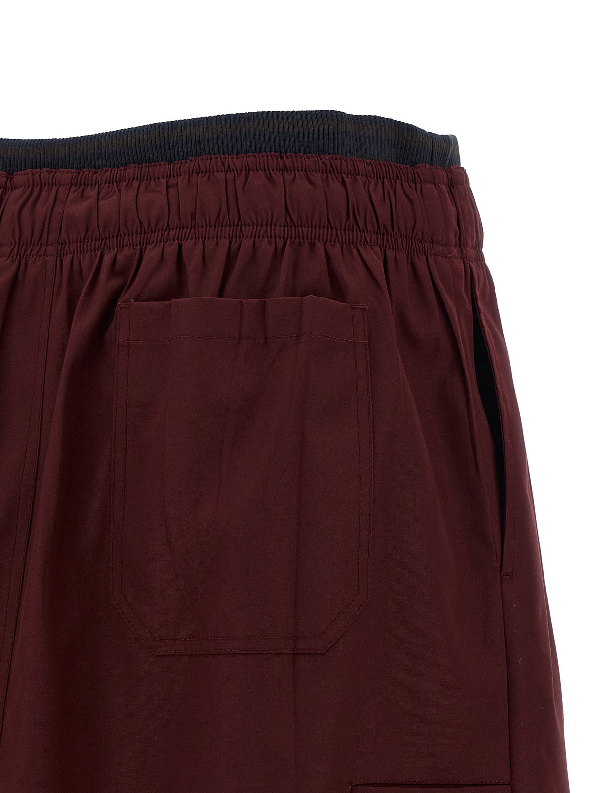Prada Double Layer Elastic Skirt