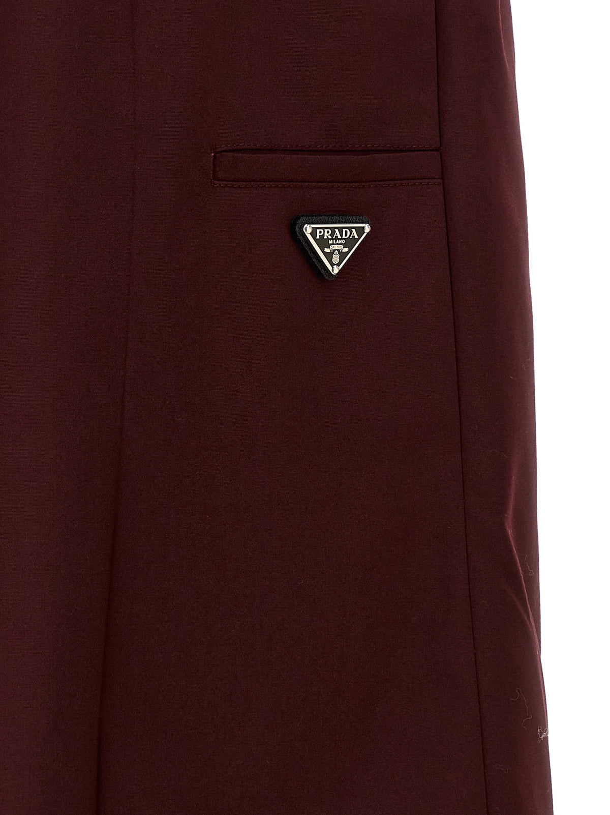 Prada Double Layer Elastic Skirt
