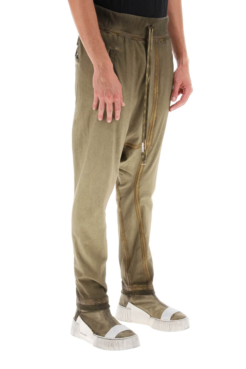 Boris Bidjan Saberi Low-Crotch Joggers Khaki