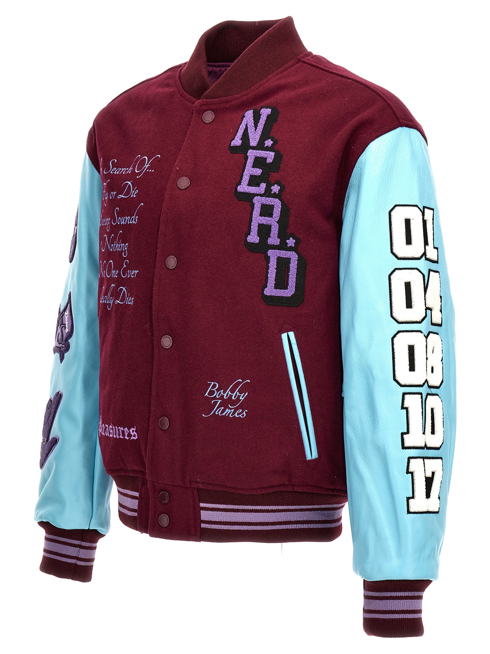 Pleasures 'Nerd Varsity' Bomber Jacket