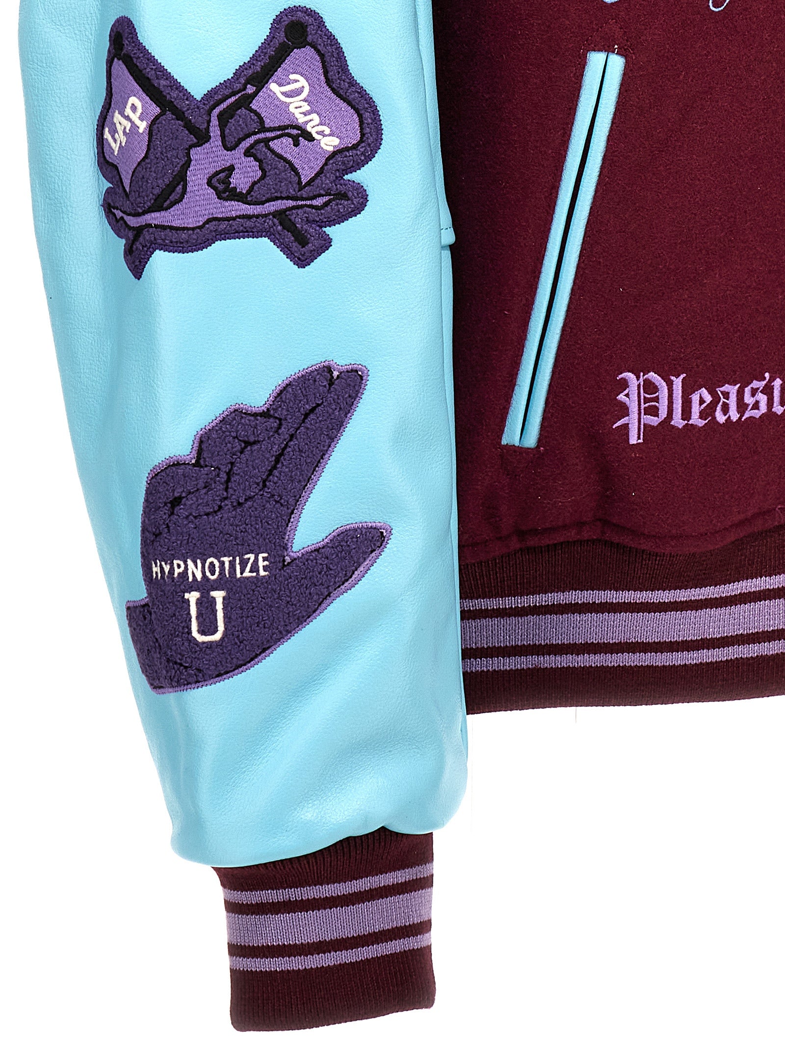 Pleasures 'Nerd Varsity' Bomber Jacket