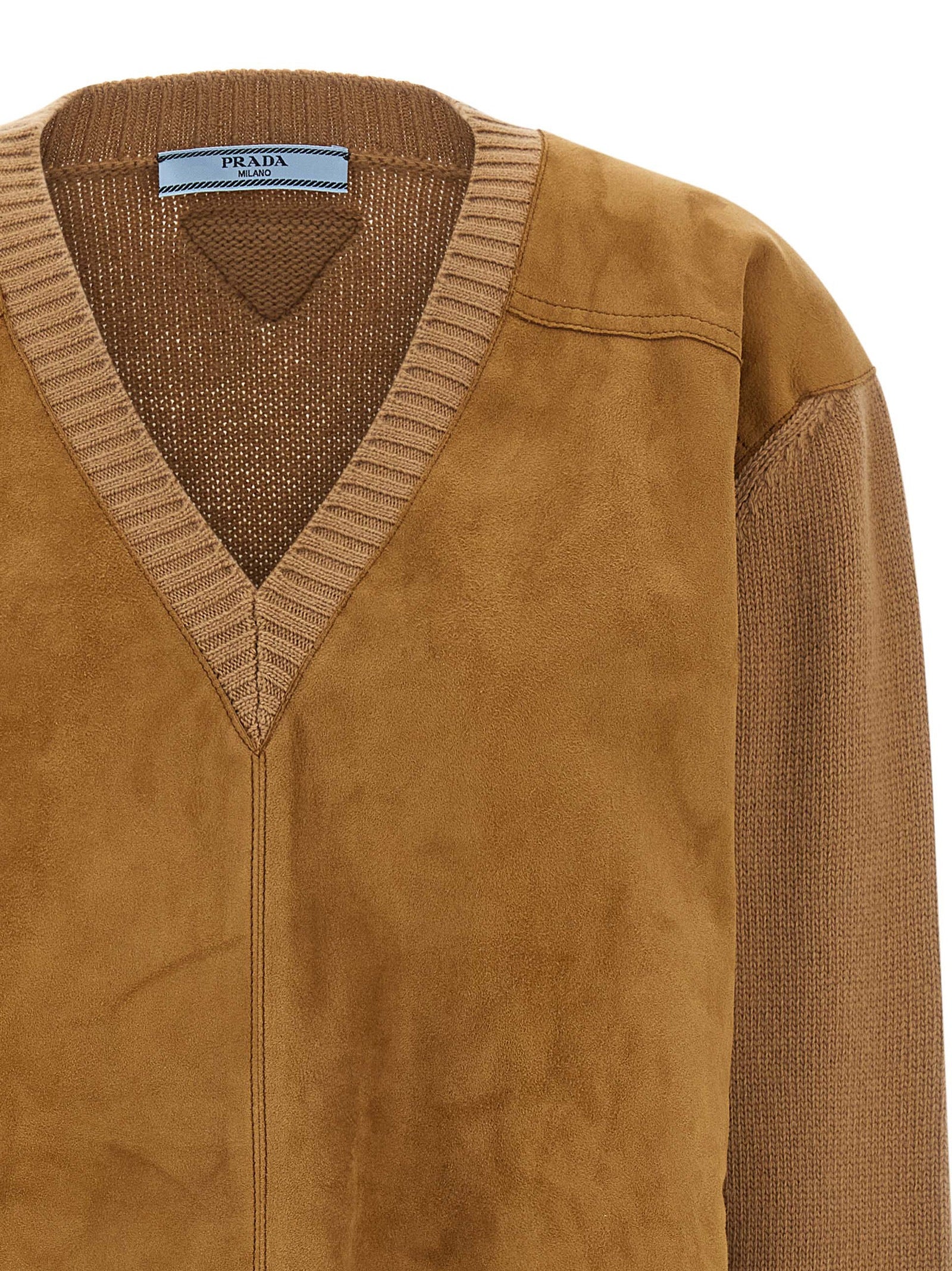 Prada Suede Sweater