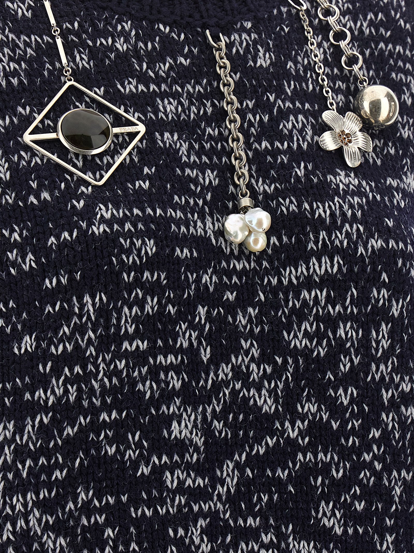 Prada Pendant Sweater