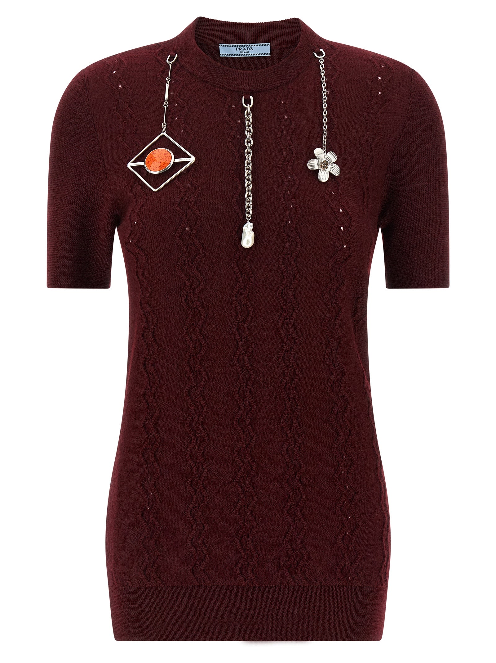 Prada Charms Sweater