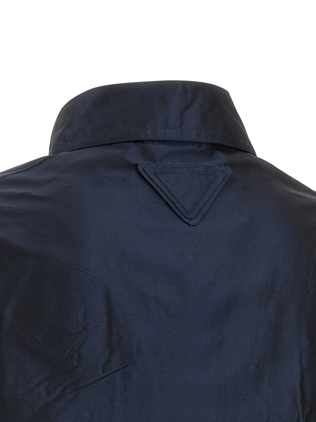 Prada Cropped Taffeta Shirt