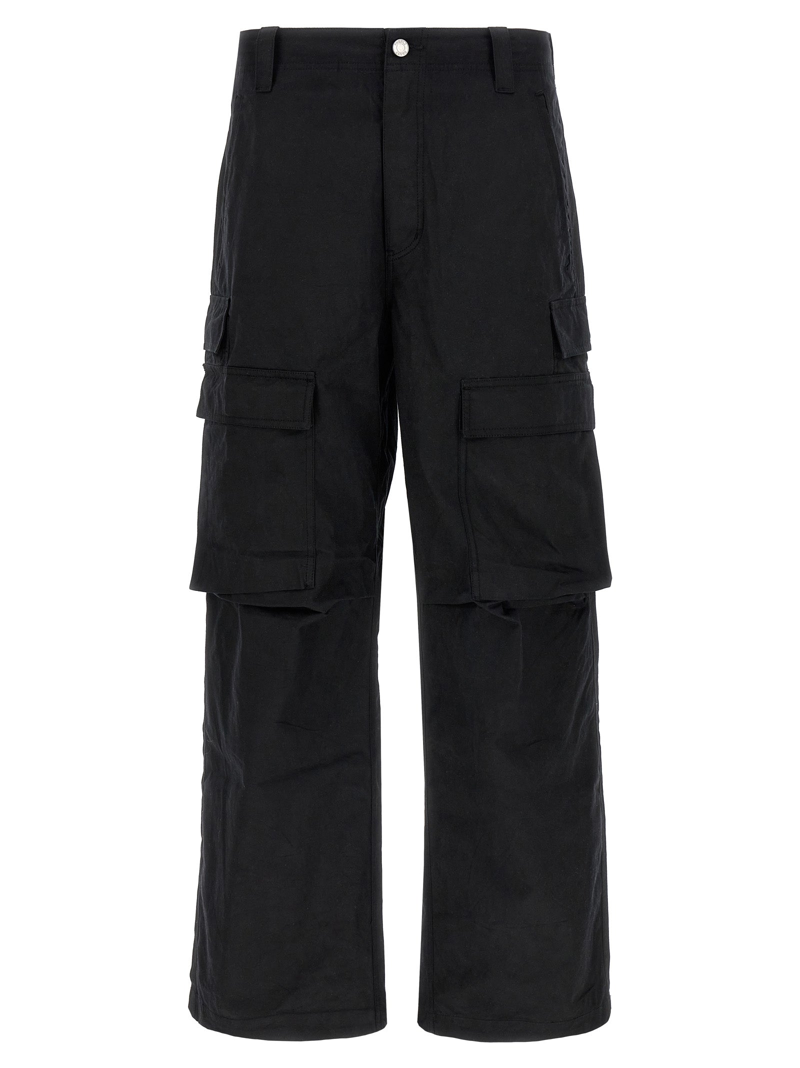 Purple 'Woven Cargo' Pants