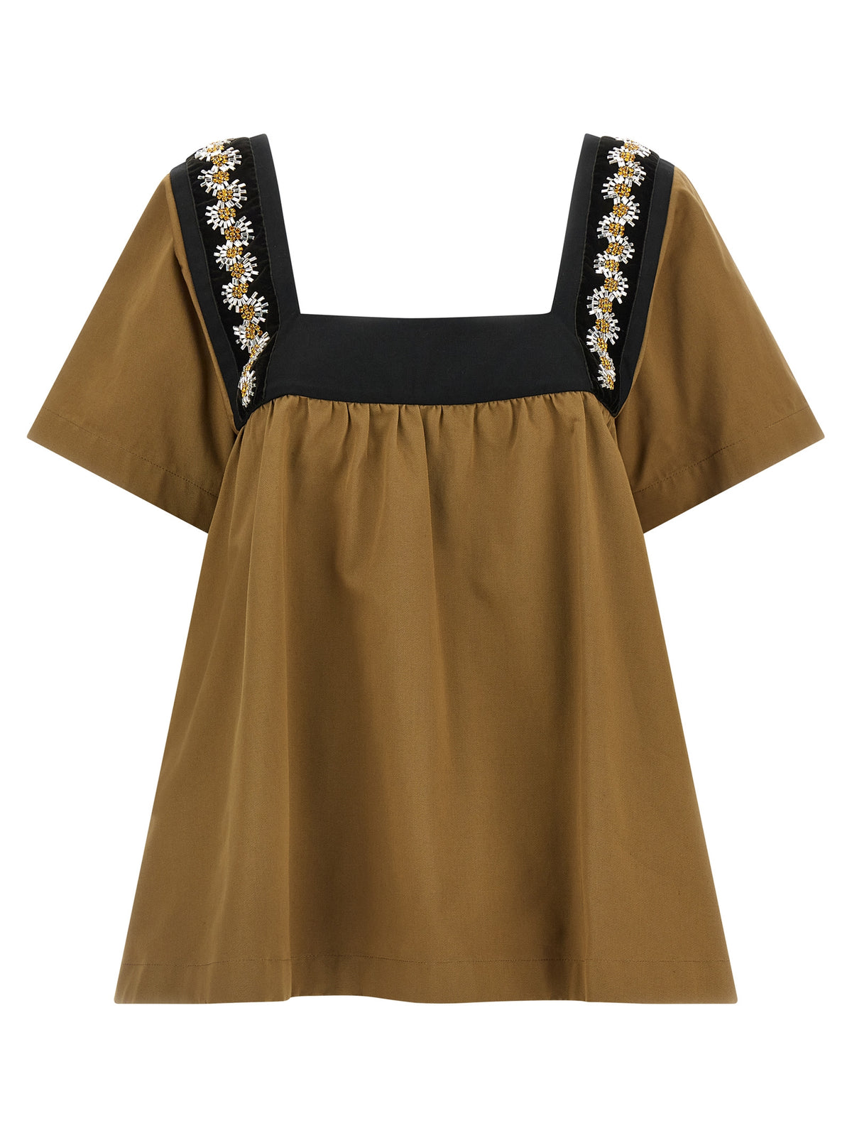 Prada Embroidery Top