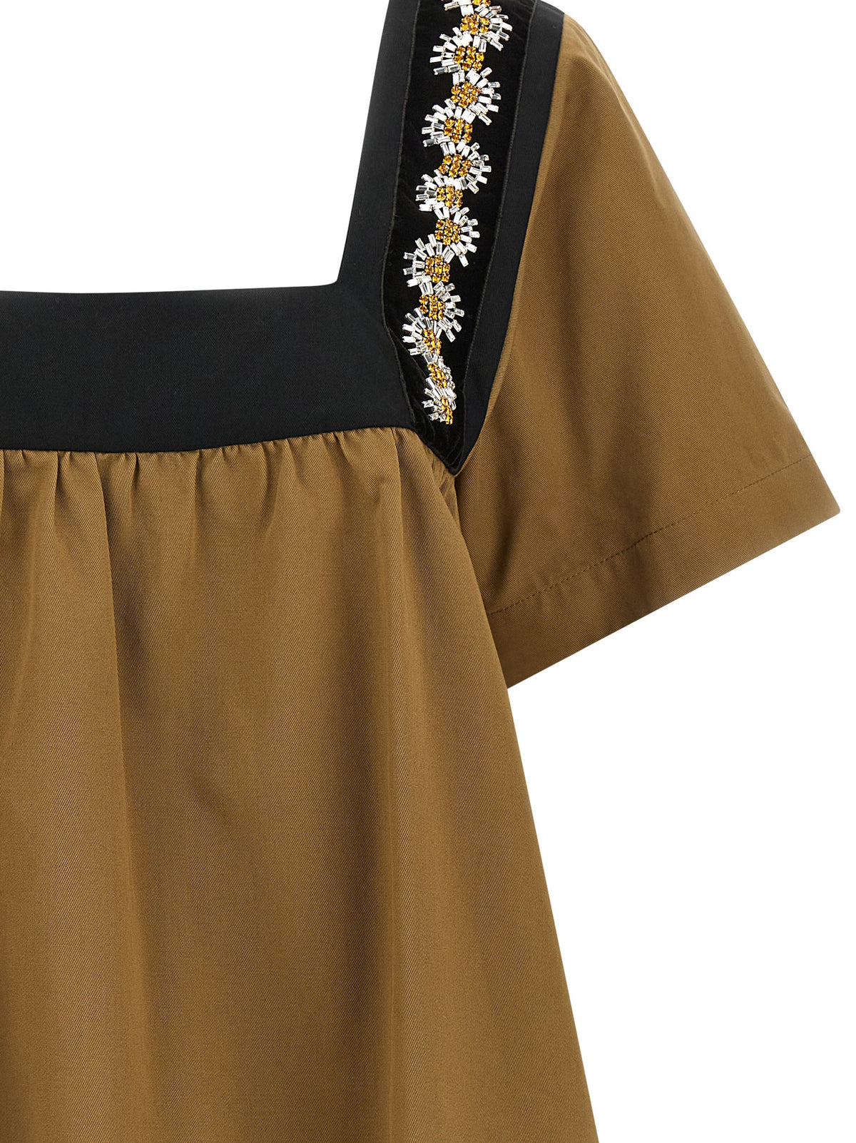 Prada Embroidery Top