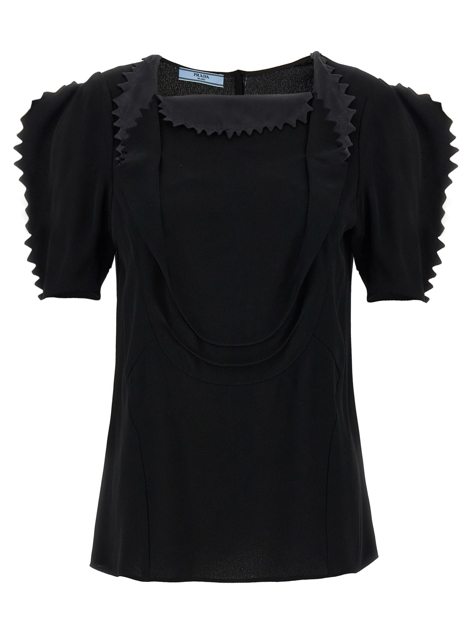 Prada Cady Crêpe Top