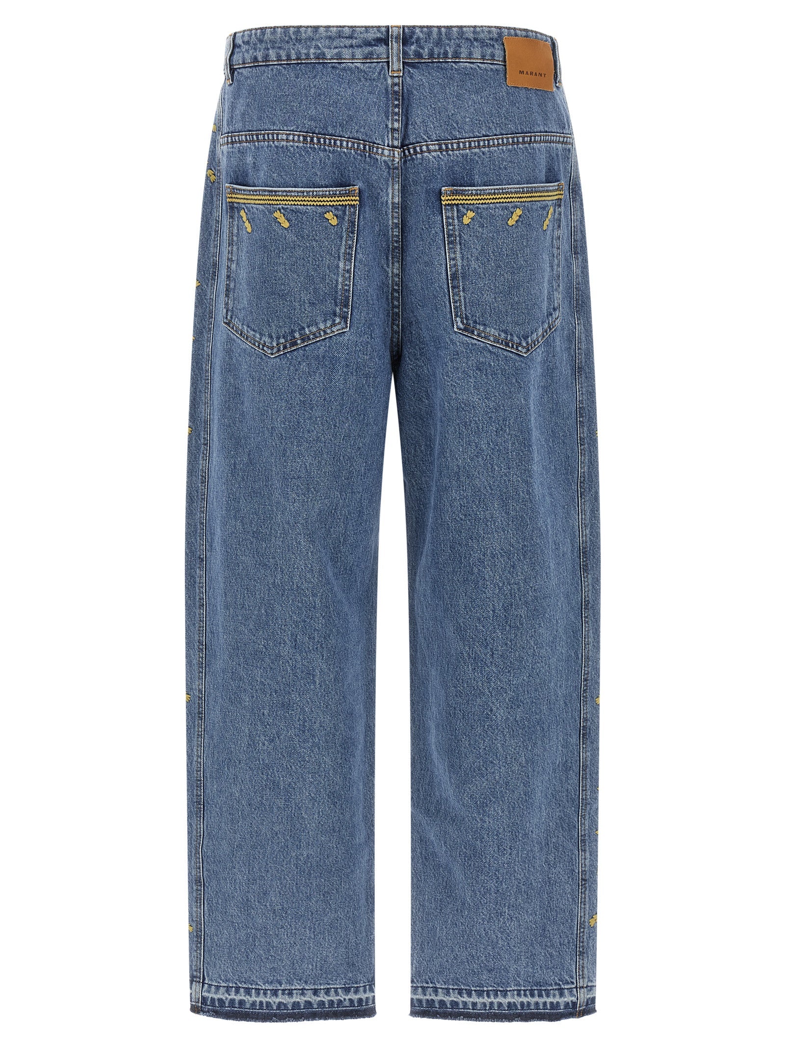 Marant 'Jorian' Jeans With Embroideries