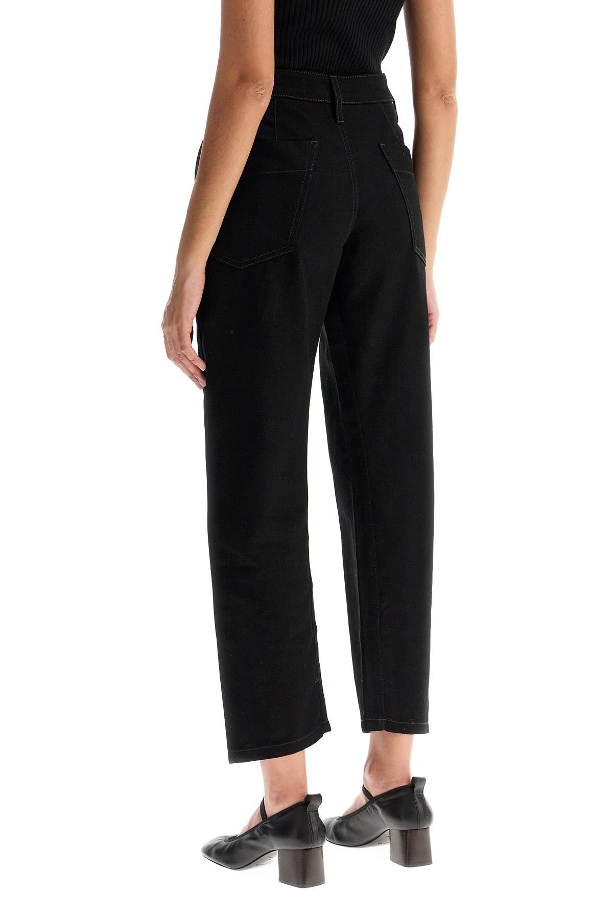 Lemaire Cropped Pants With Twisted Seams