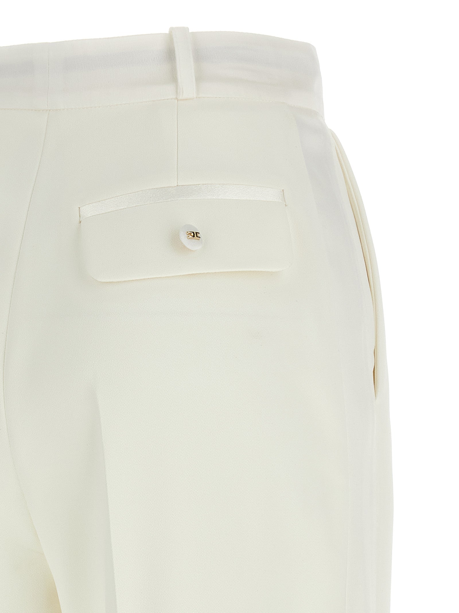 Elisabetta Franchi Tuxedo-Effect Trousers