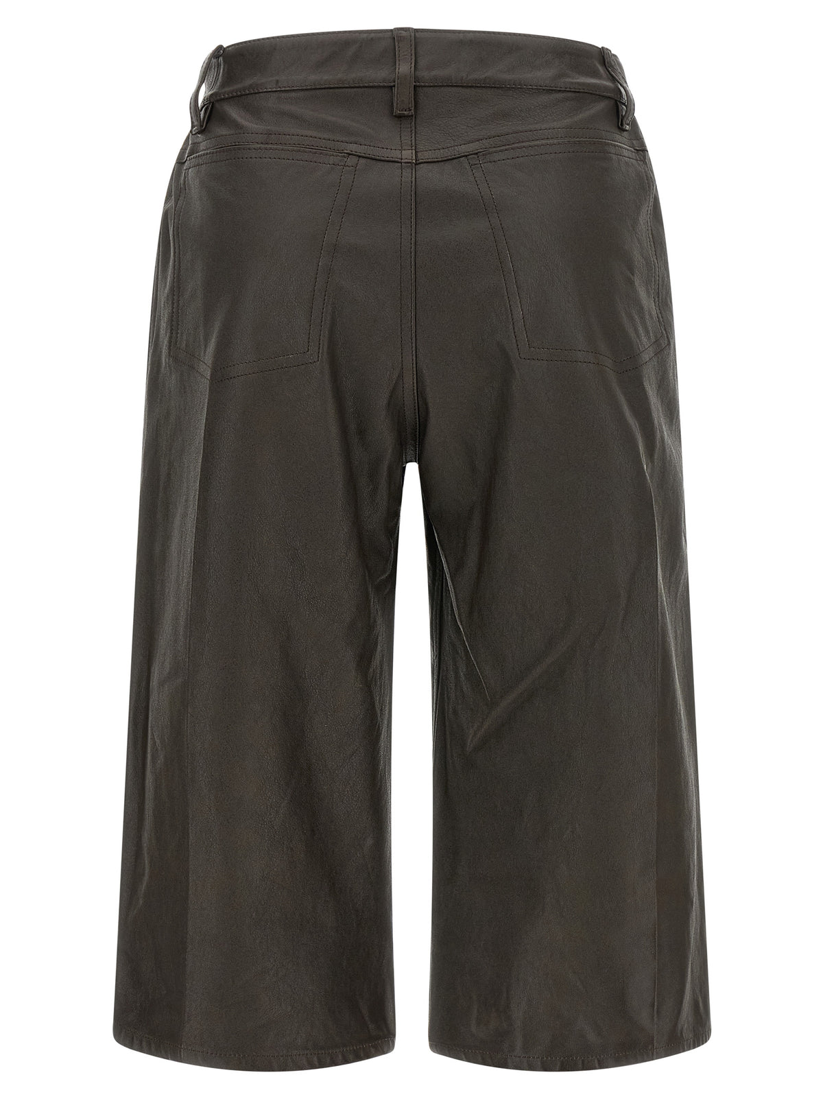 Lemaire Leather Bermuda Shorts