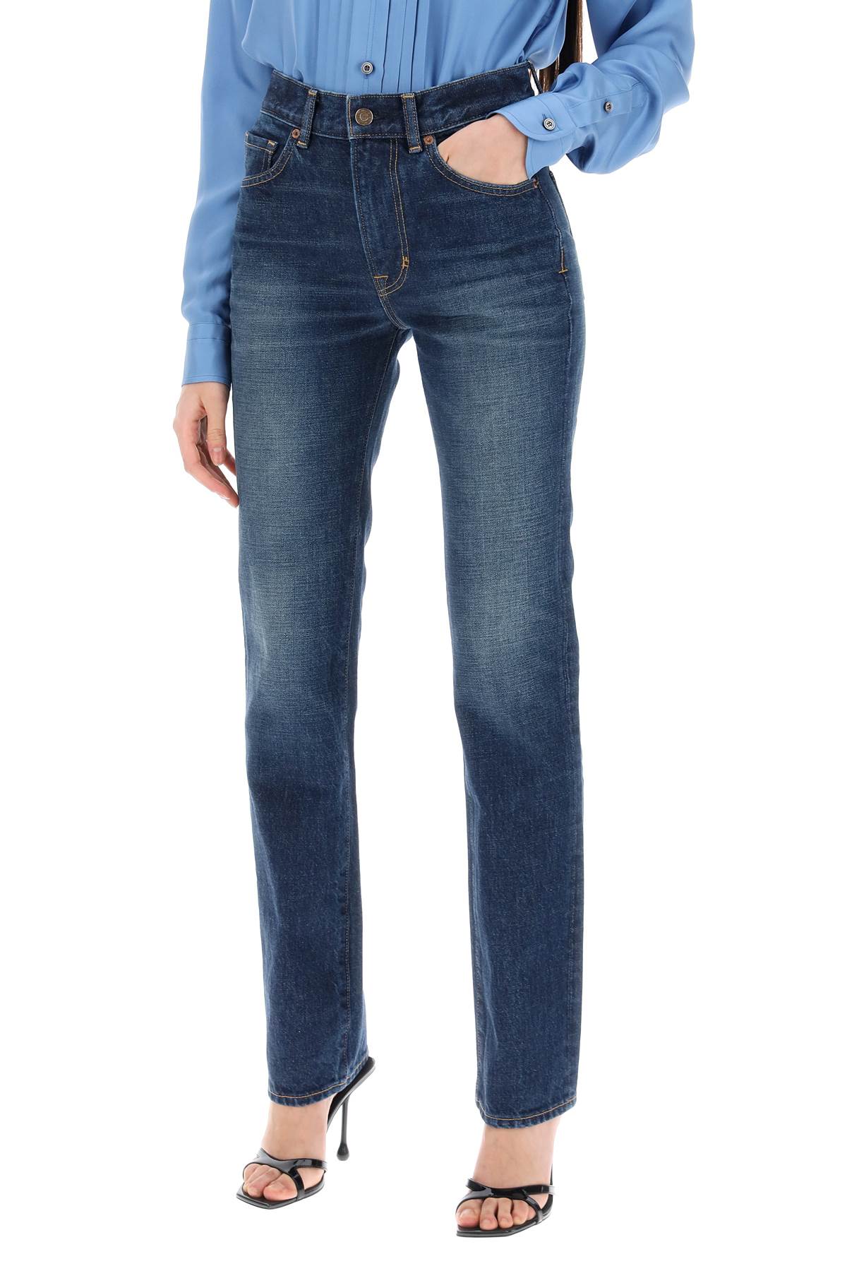 Tom Ford Jeans With Stone Wash Treatment