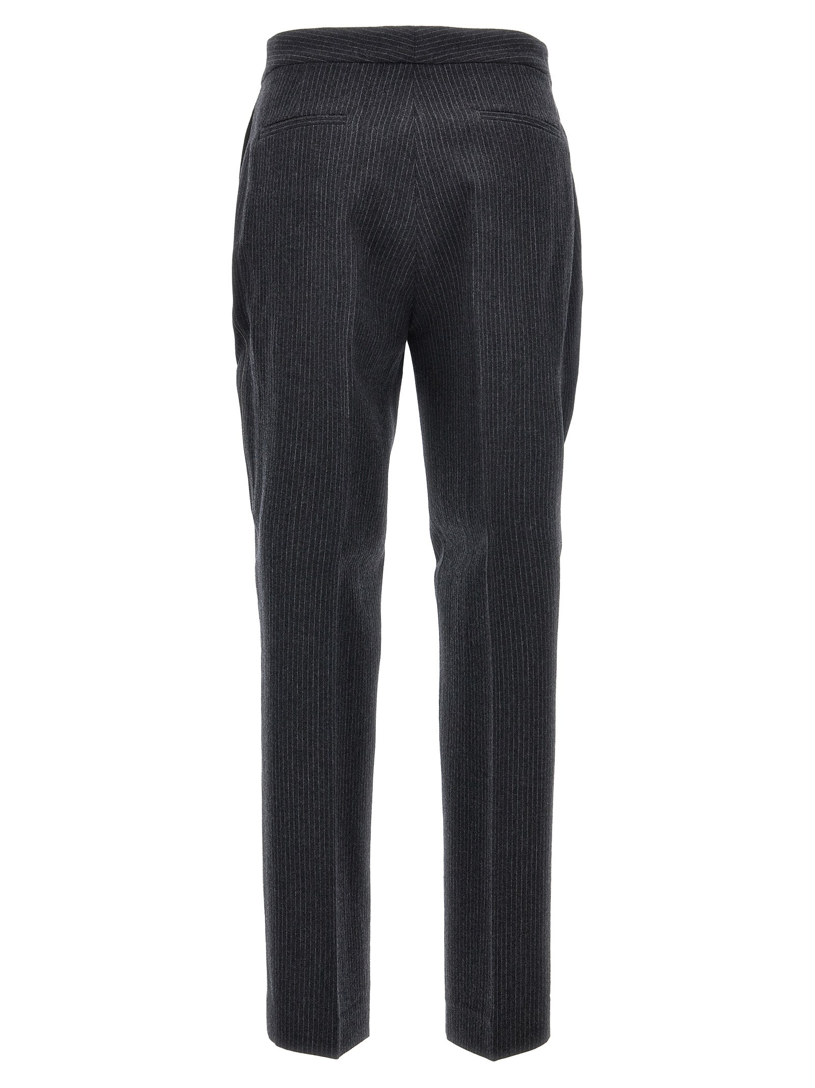 Fabiana Filippi Pinstriped Pants With Rhinestone Detail