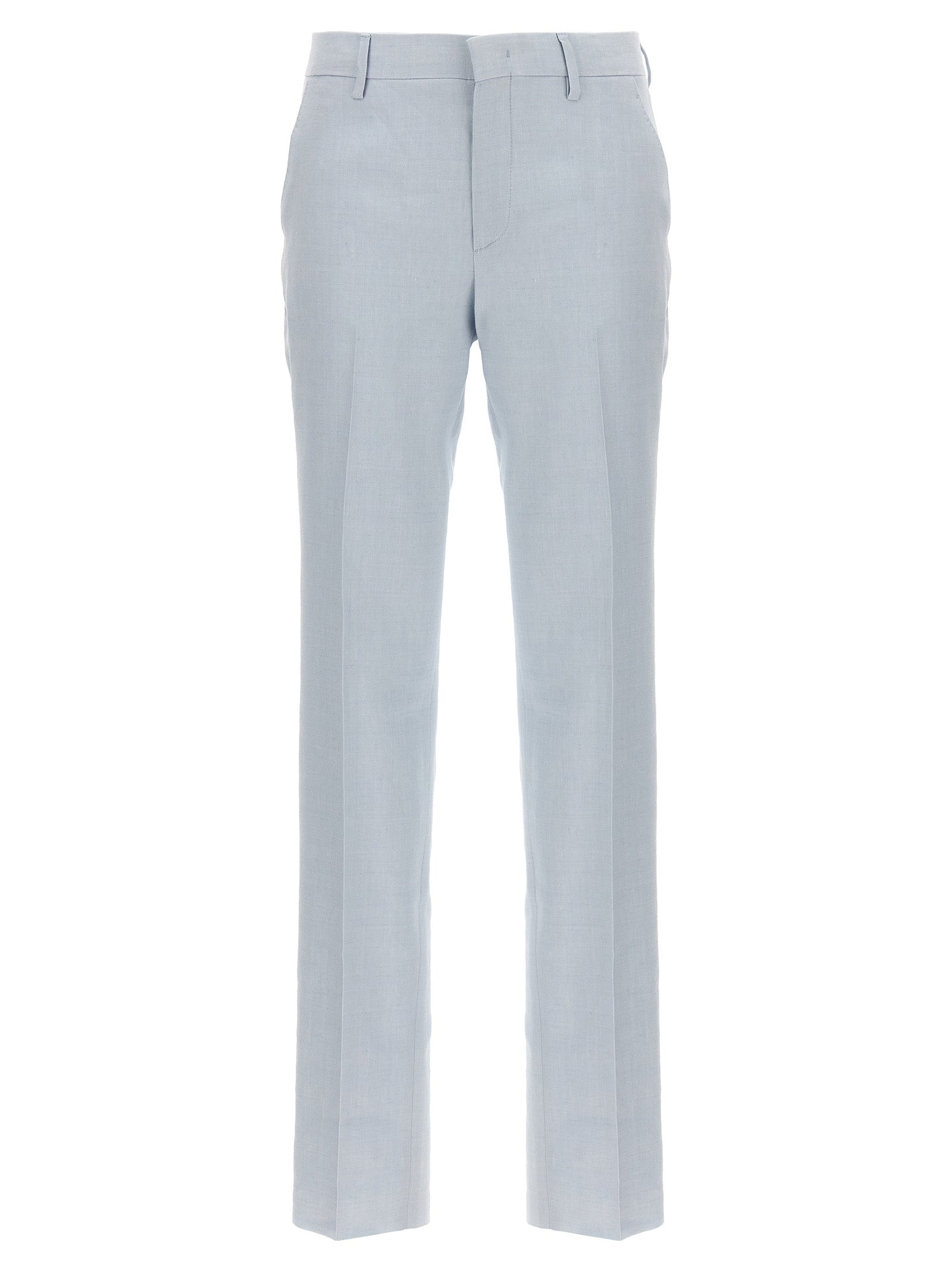 Tagliatore Linen Blend Trousers