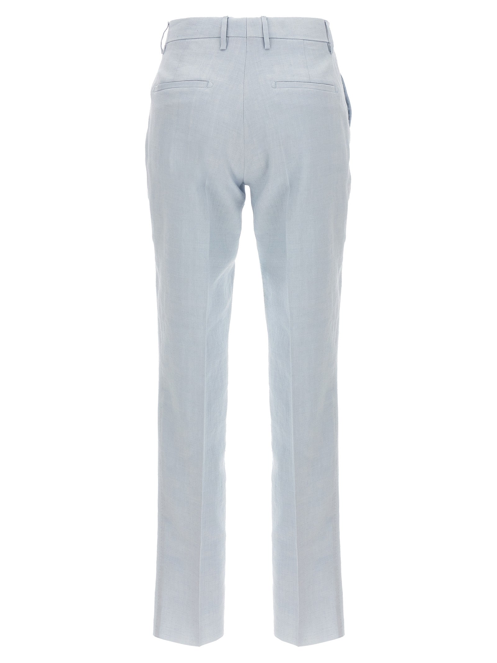 Tagliatore Linen Blend Trousers